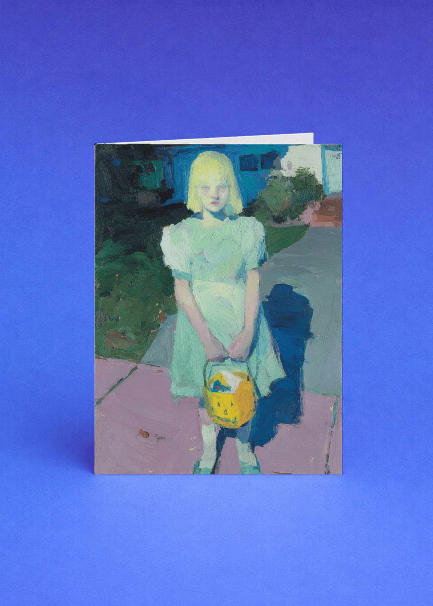 halloween oil painting mockup 5
