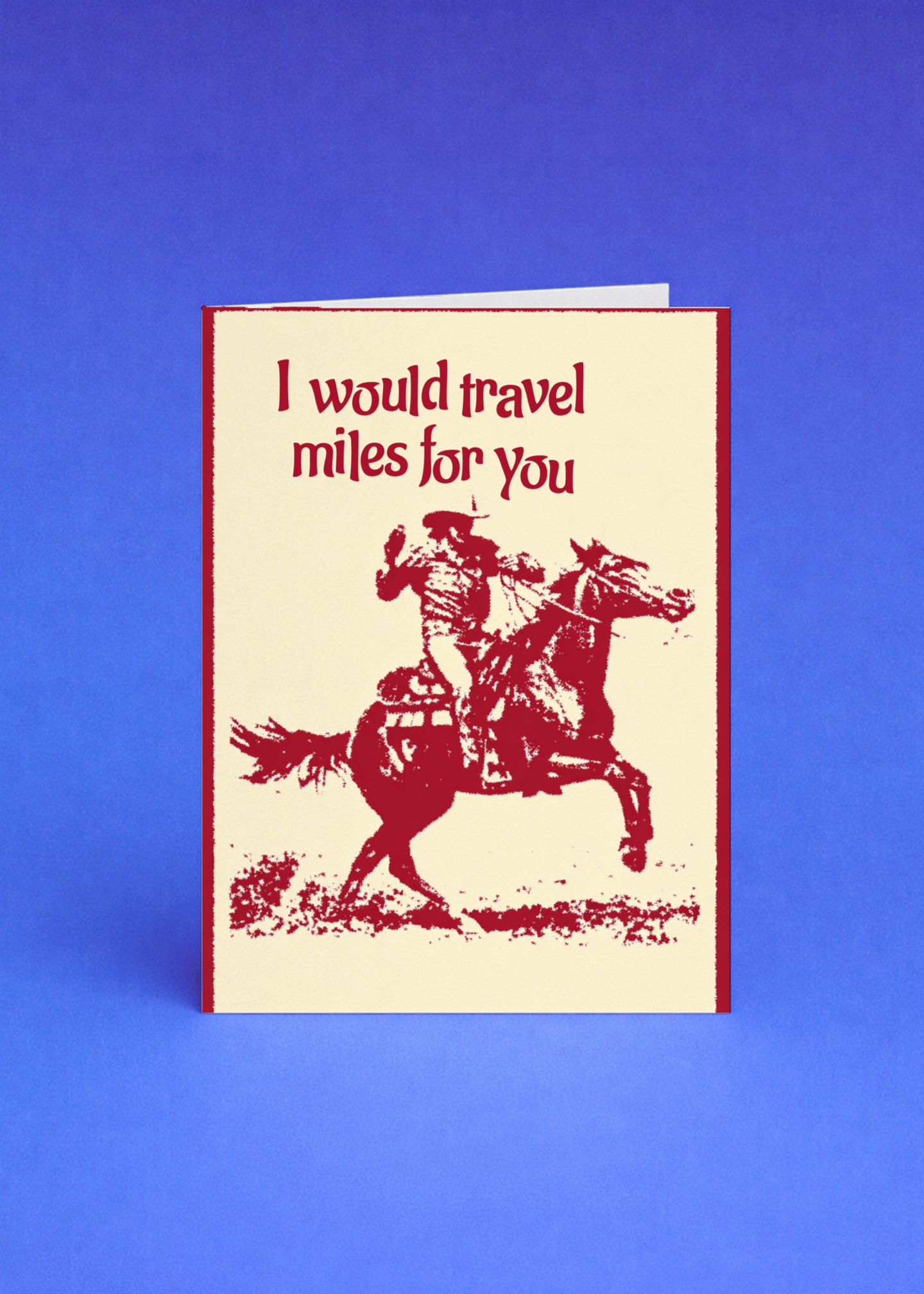 Travel Miles for You Card mockup 5