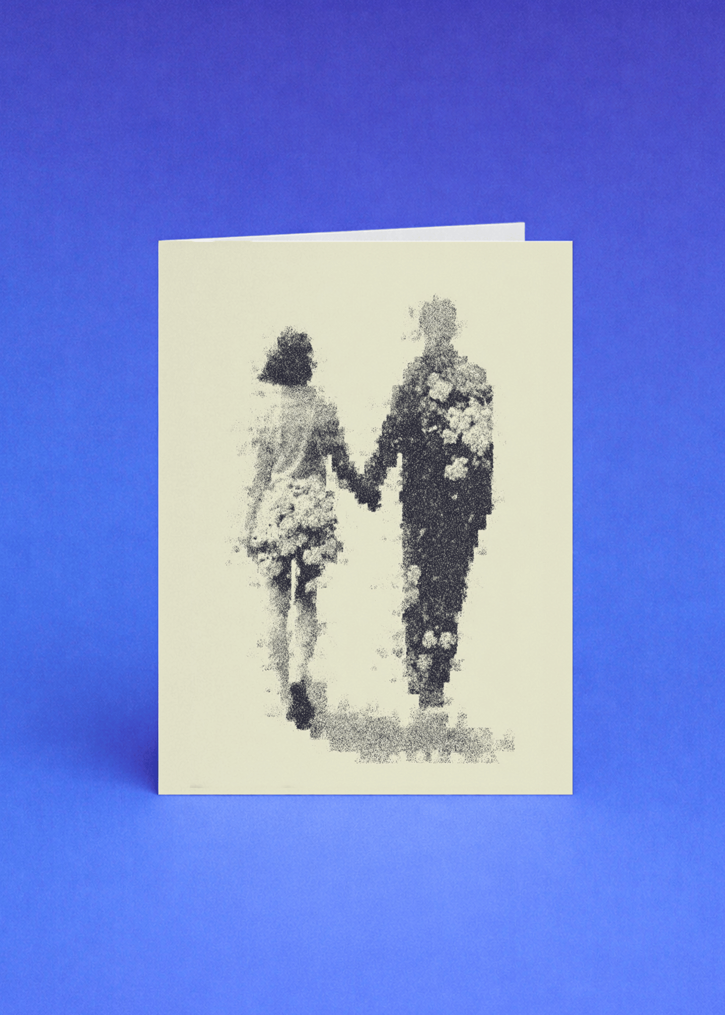 Love Blossoms Together Card mockup 5
