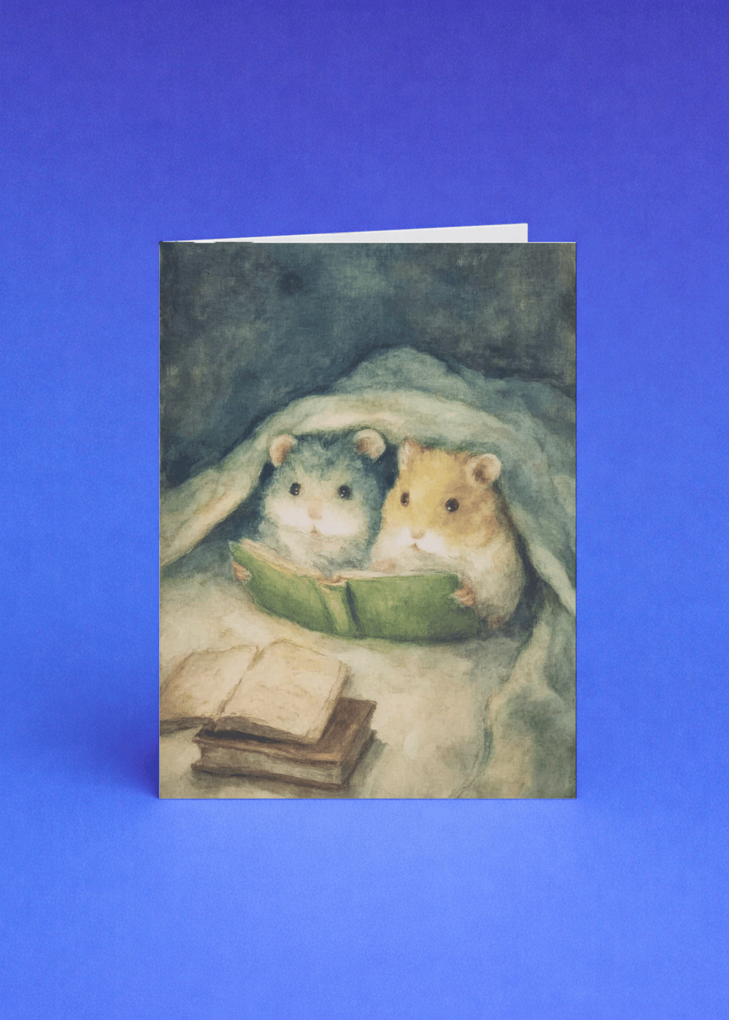Cozy Hamsters Reading Delight mockup 5