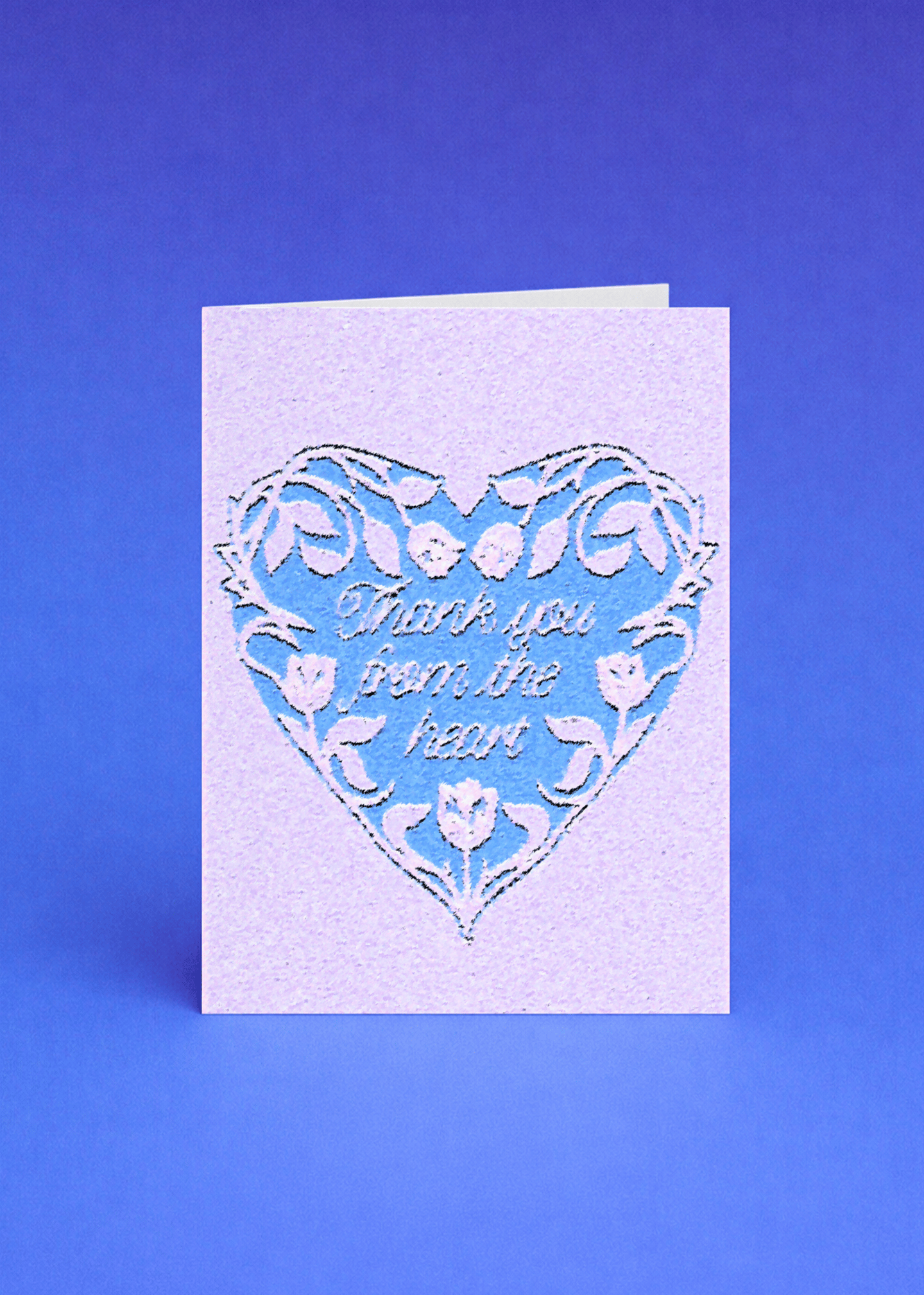Thank You From the Heart Card mockup 5