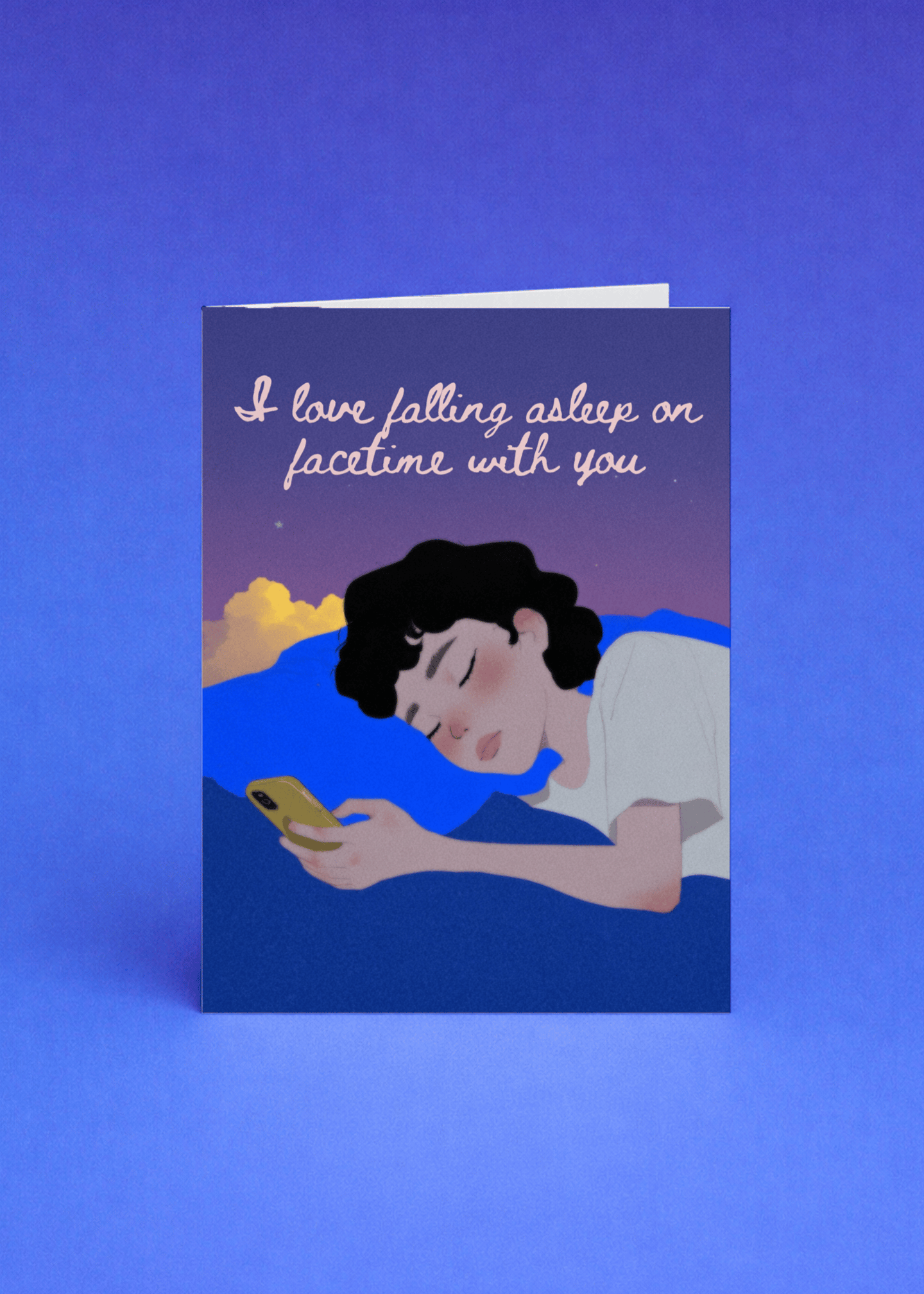 Facetime Dreams Card mockup 5