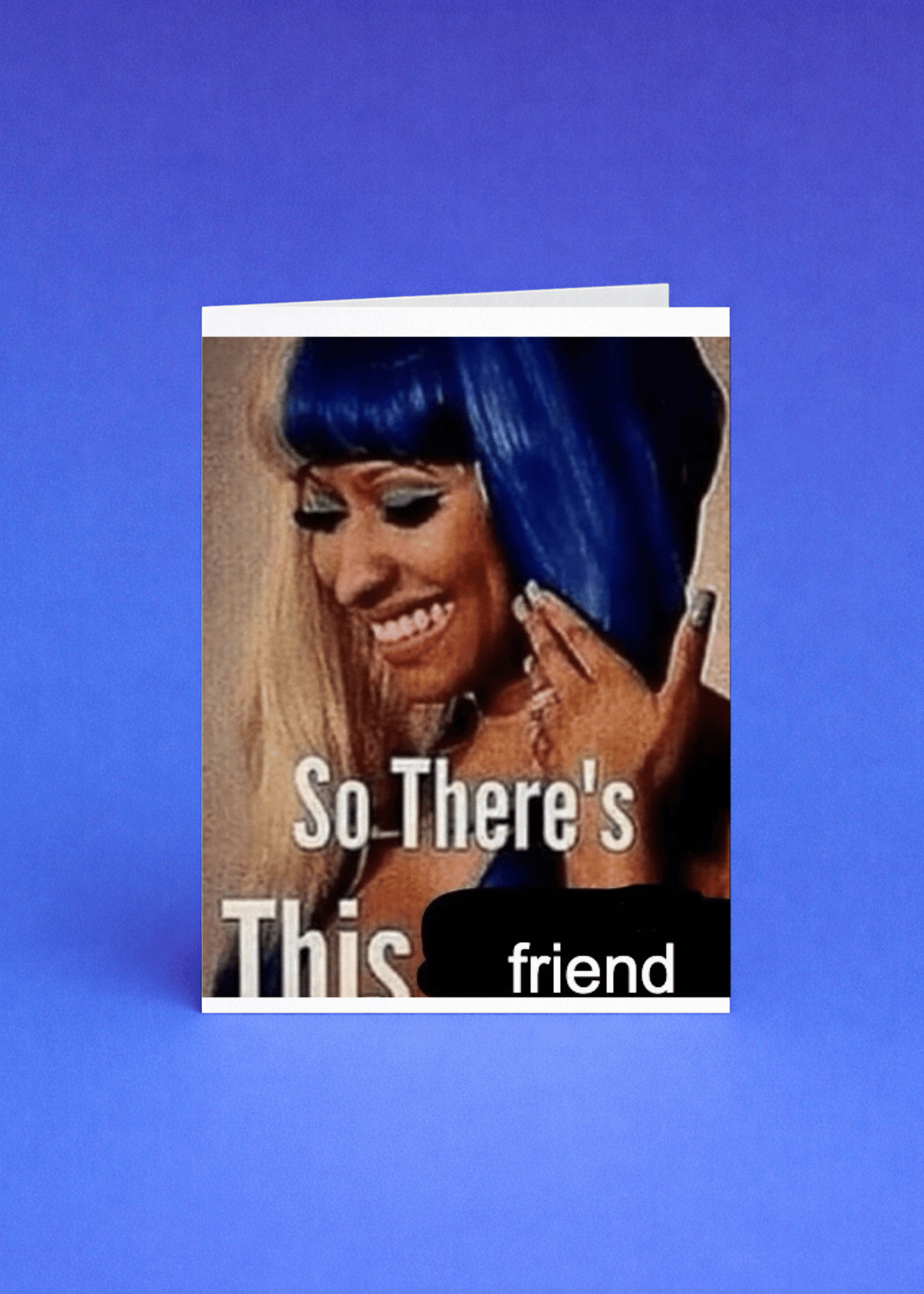So There's This Friend Card mockup 5