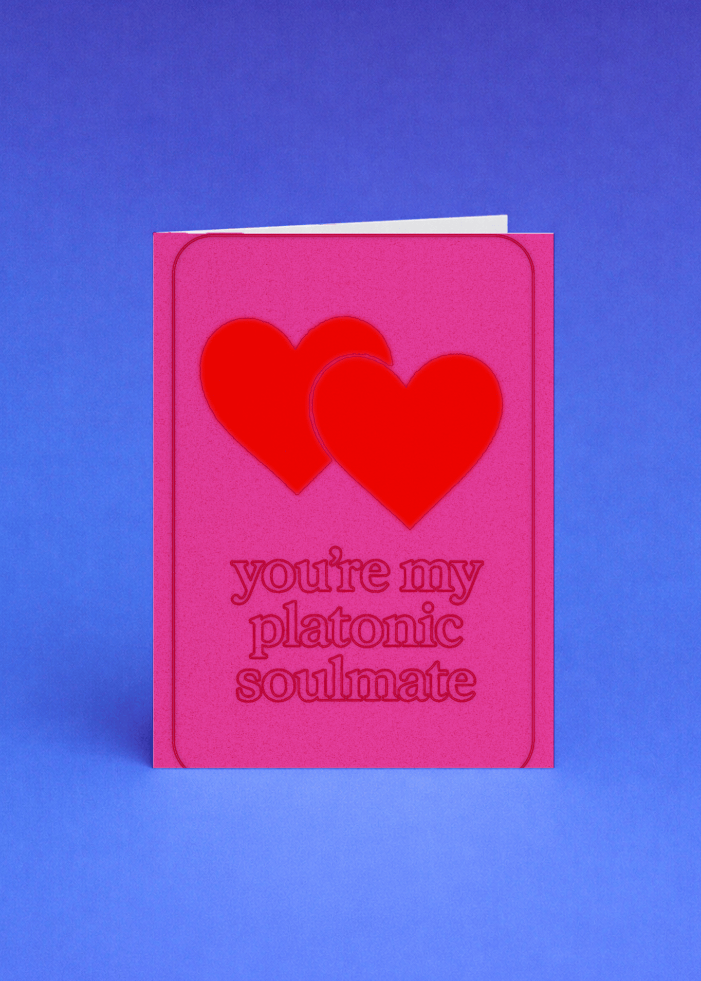 You're My Platonic Soulmate Card mockup 5
