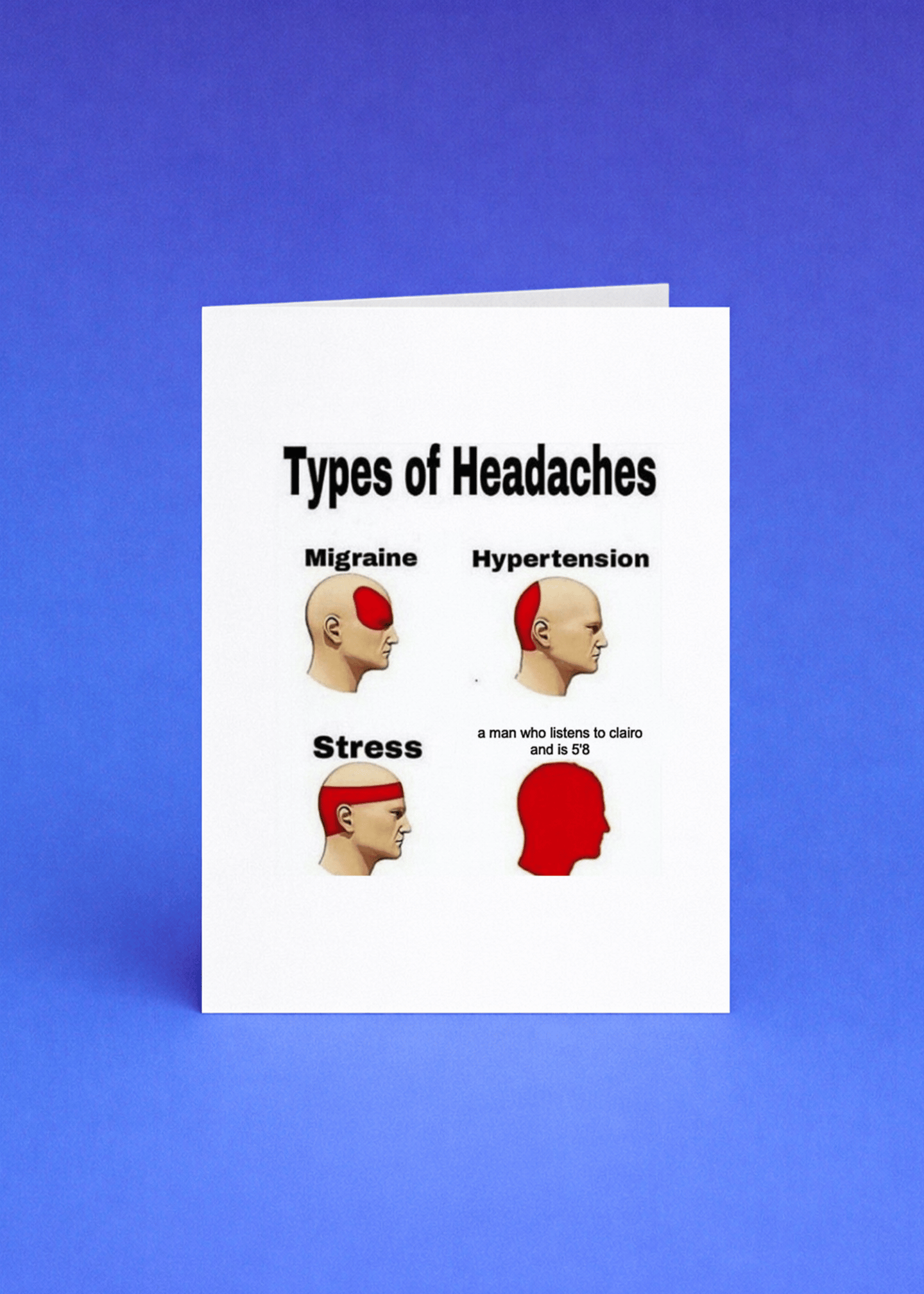 Types of Headaches Clairo Listener Card mockup 5