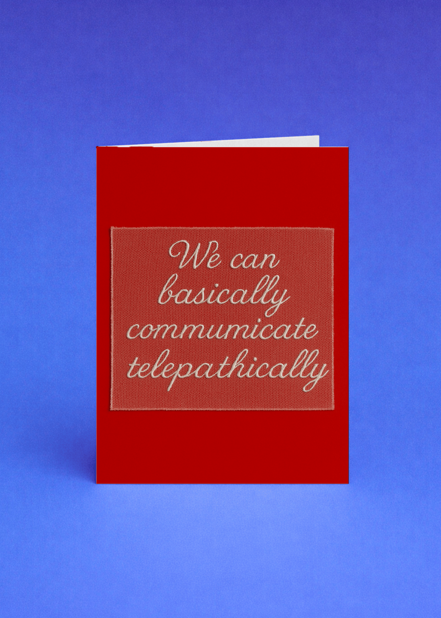 Telepathic Communication Card mockup 5