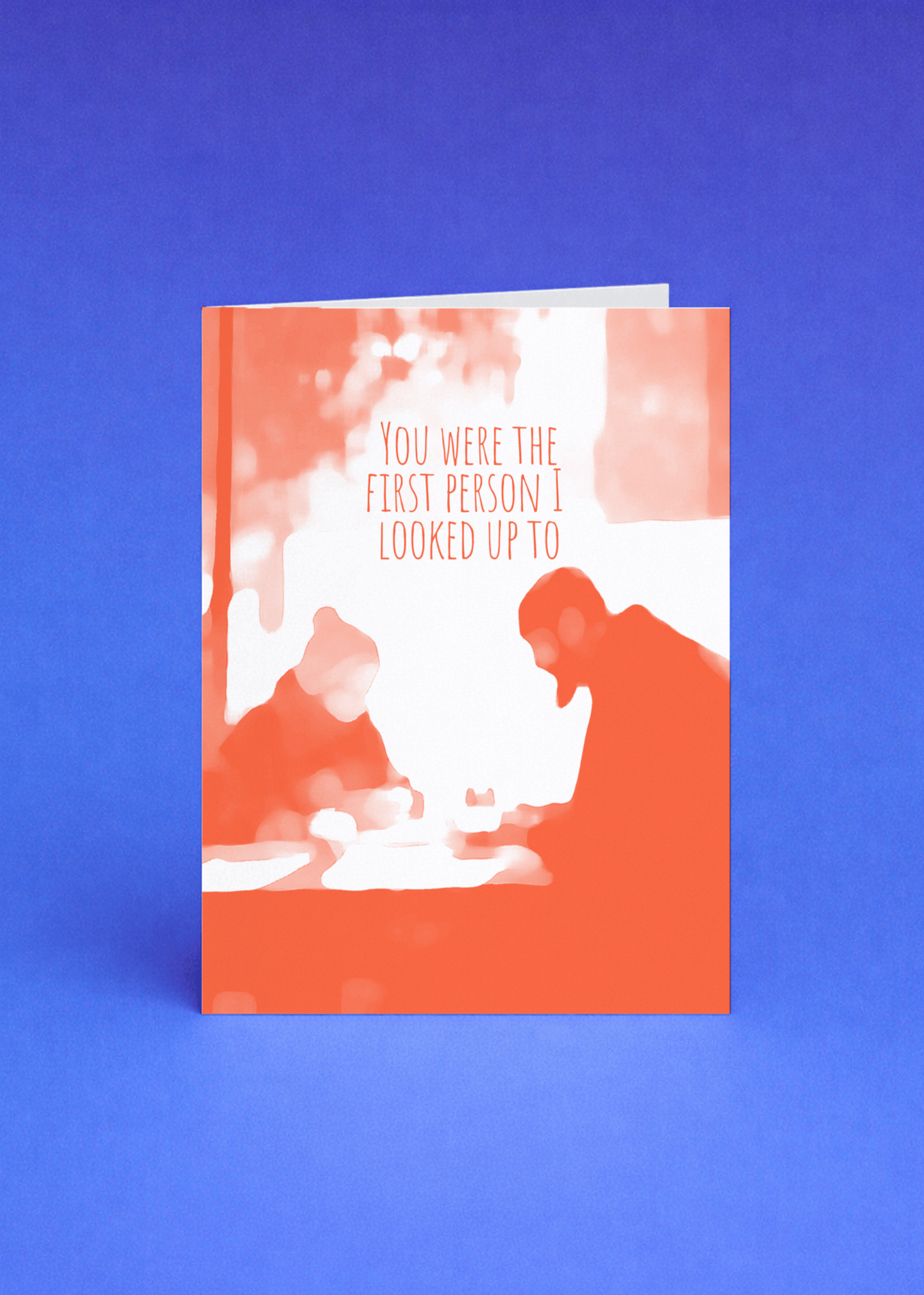 First Person I Looked Up To Card mockup 5