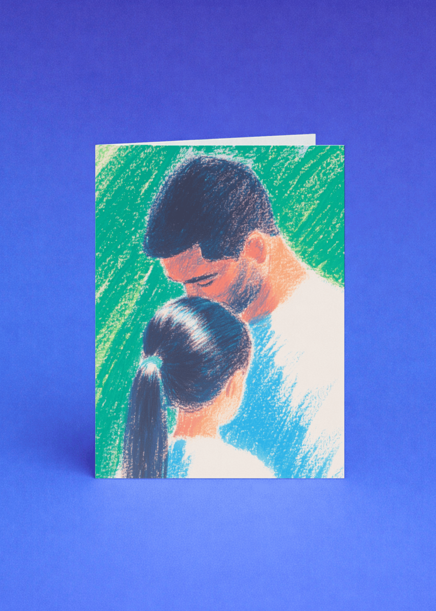 Father Daughter Moment Card mockup 5