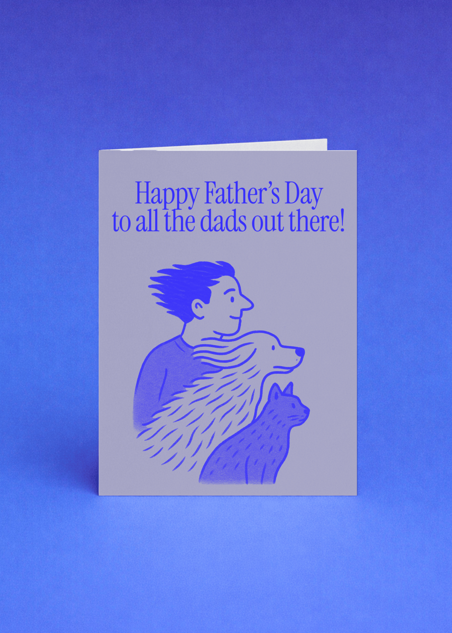 To All the Dads Out There Card mockup 5
