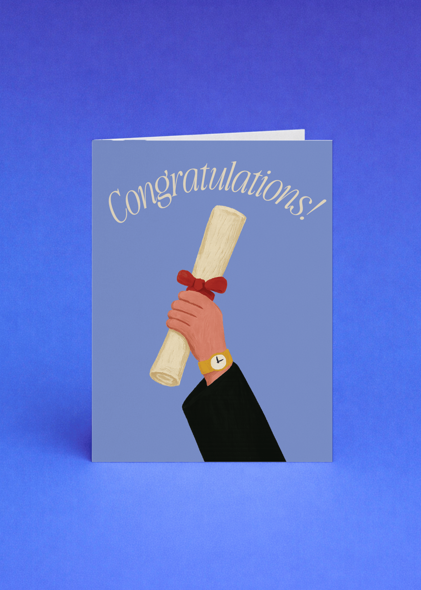 Classic Congratulations Diploma Card mockup 5