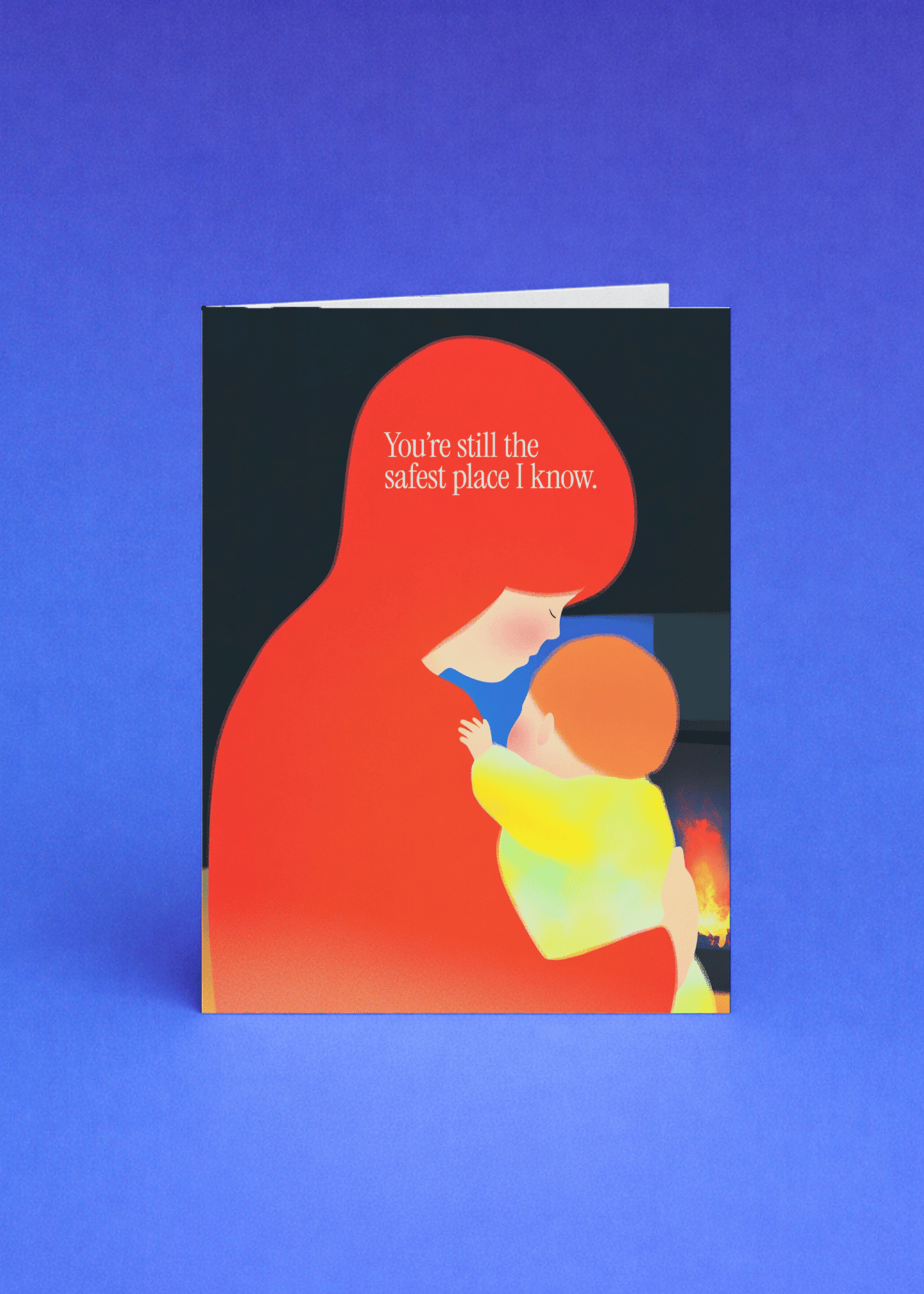 Safest Place I Know Card mockup 5