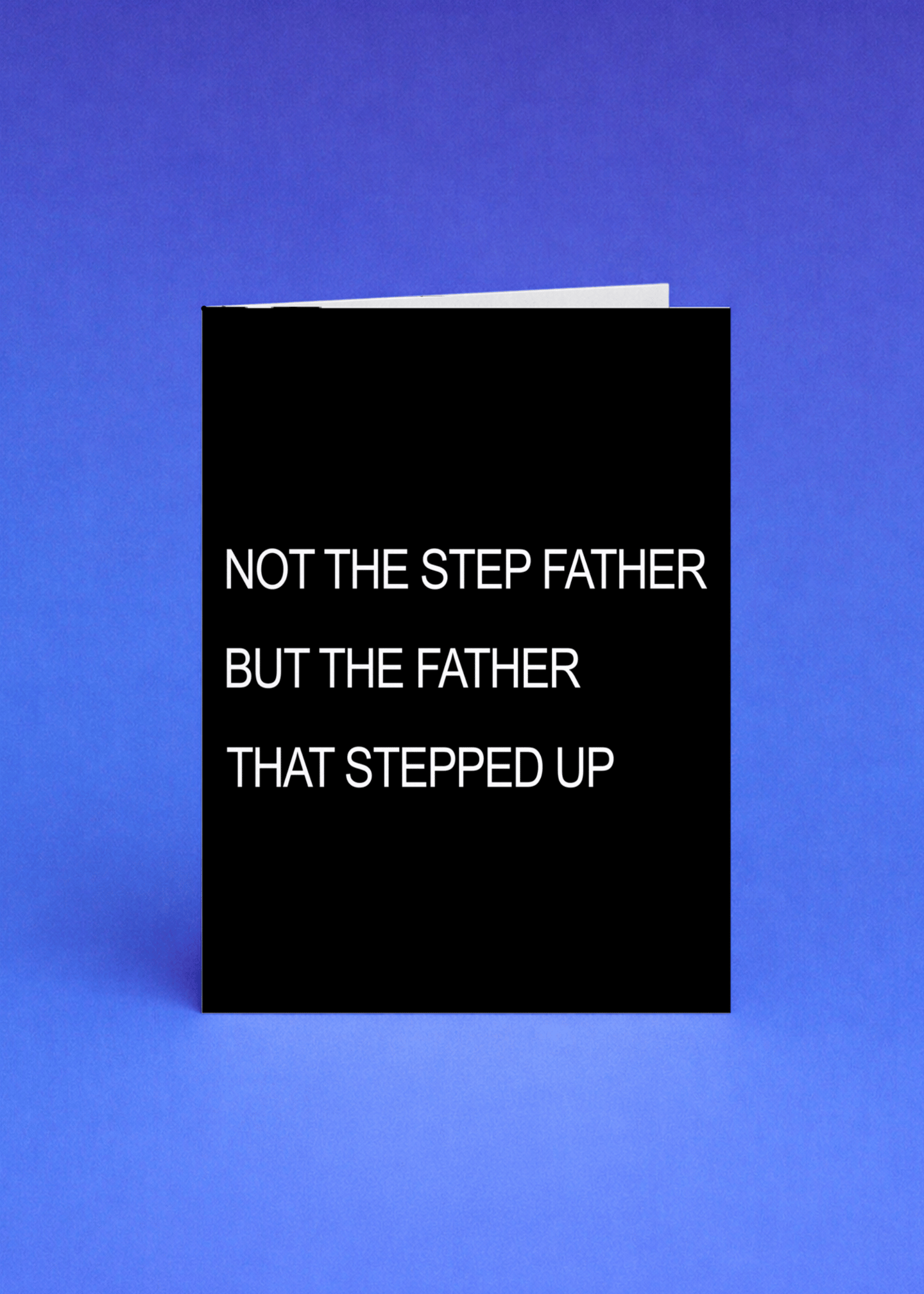 The Father Who Stepped Up Card mockup 5