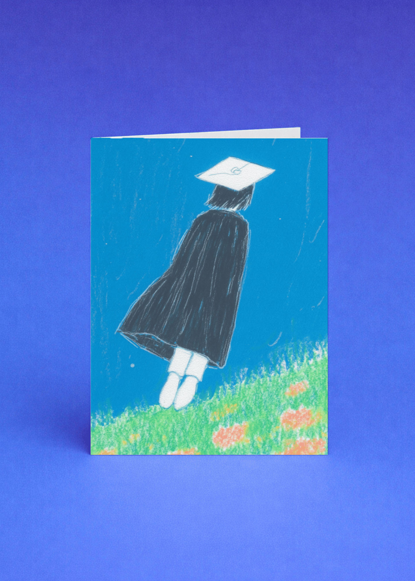 Quiet Horizon Graduation Card mockup 5