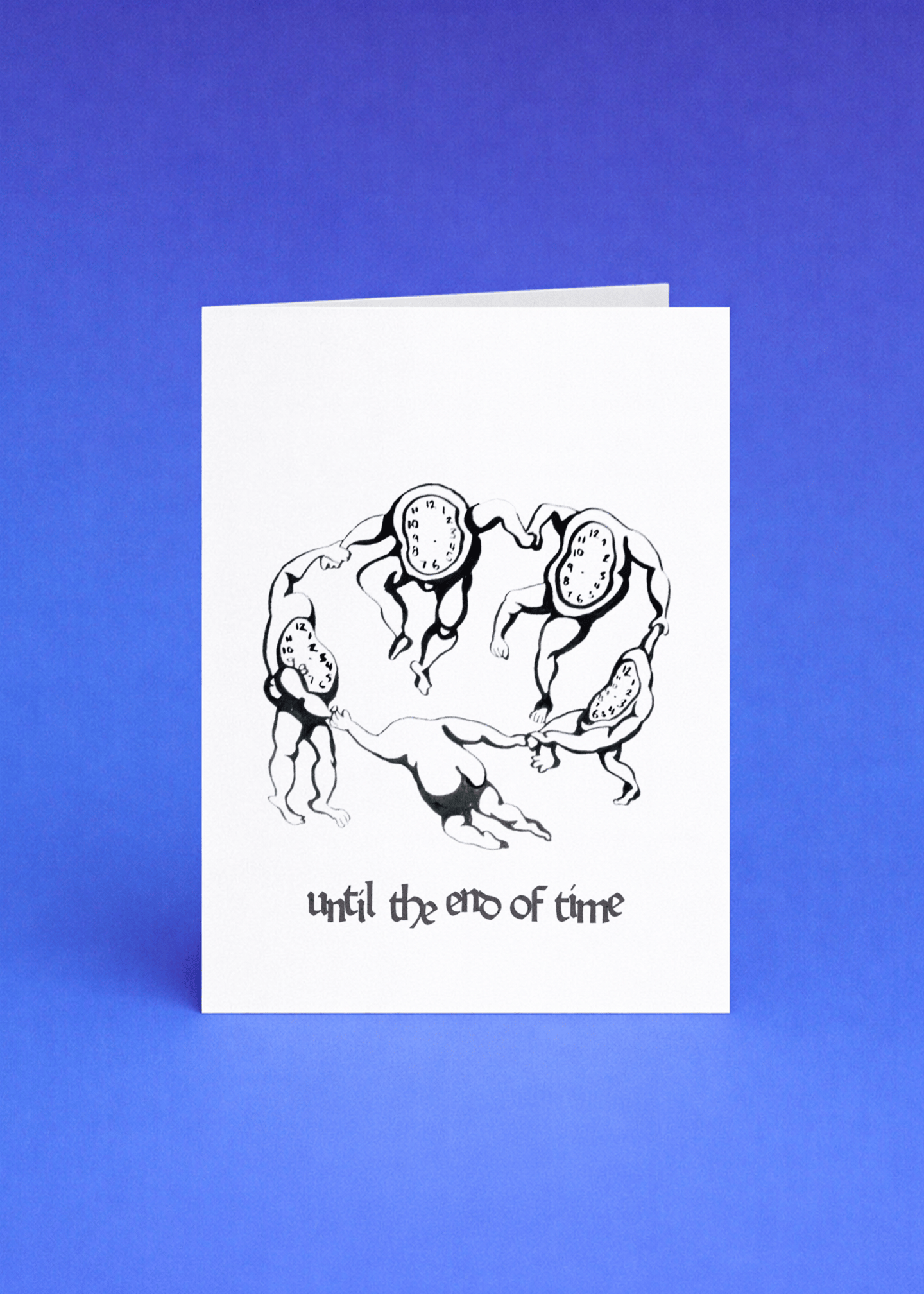 Until the End of Time Card mockup 5