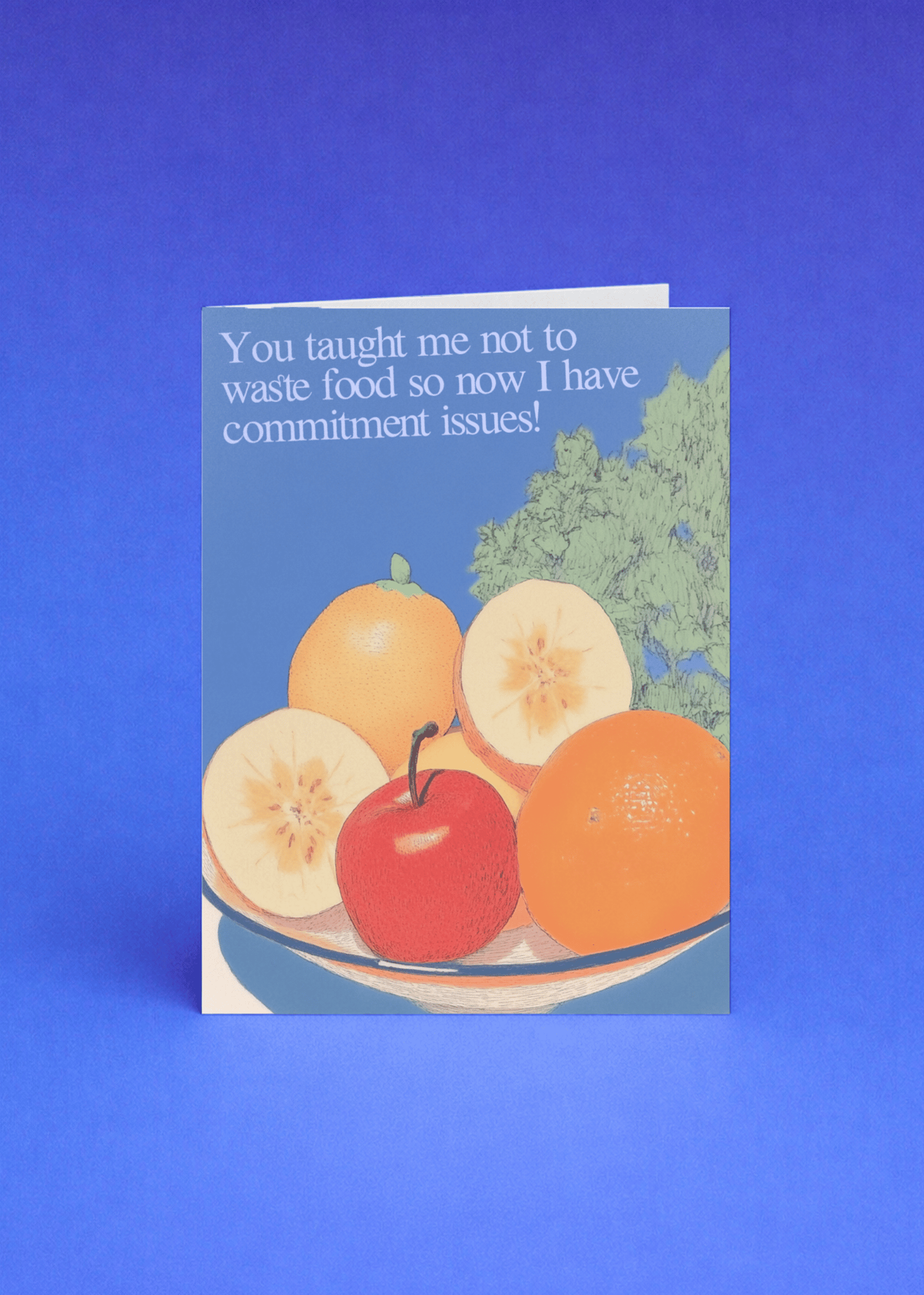 Commitment Issues Fruit Card mockup 5