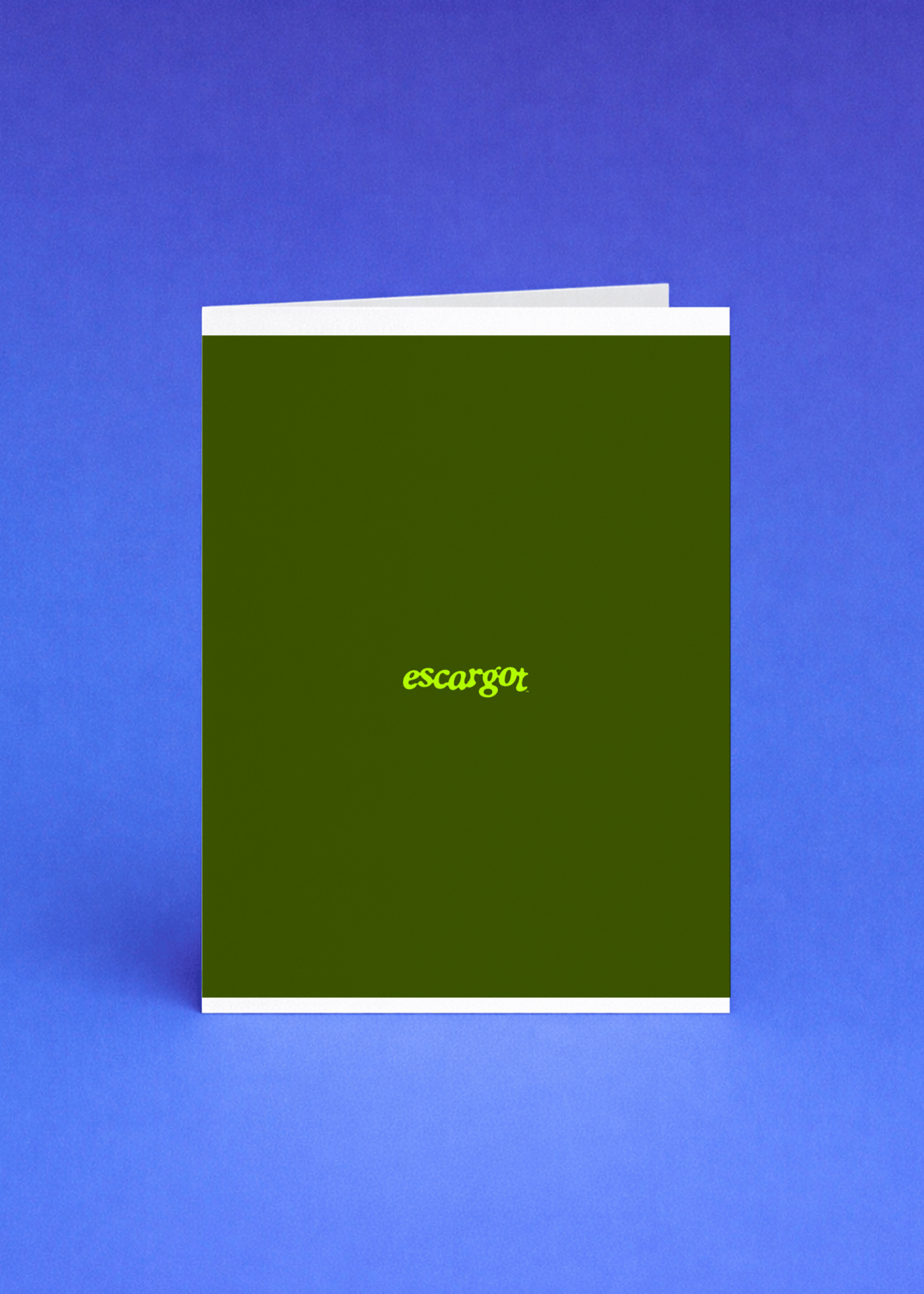 Escargot Brand Backer Card mockup 5