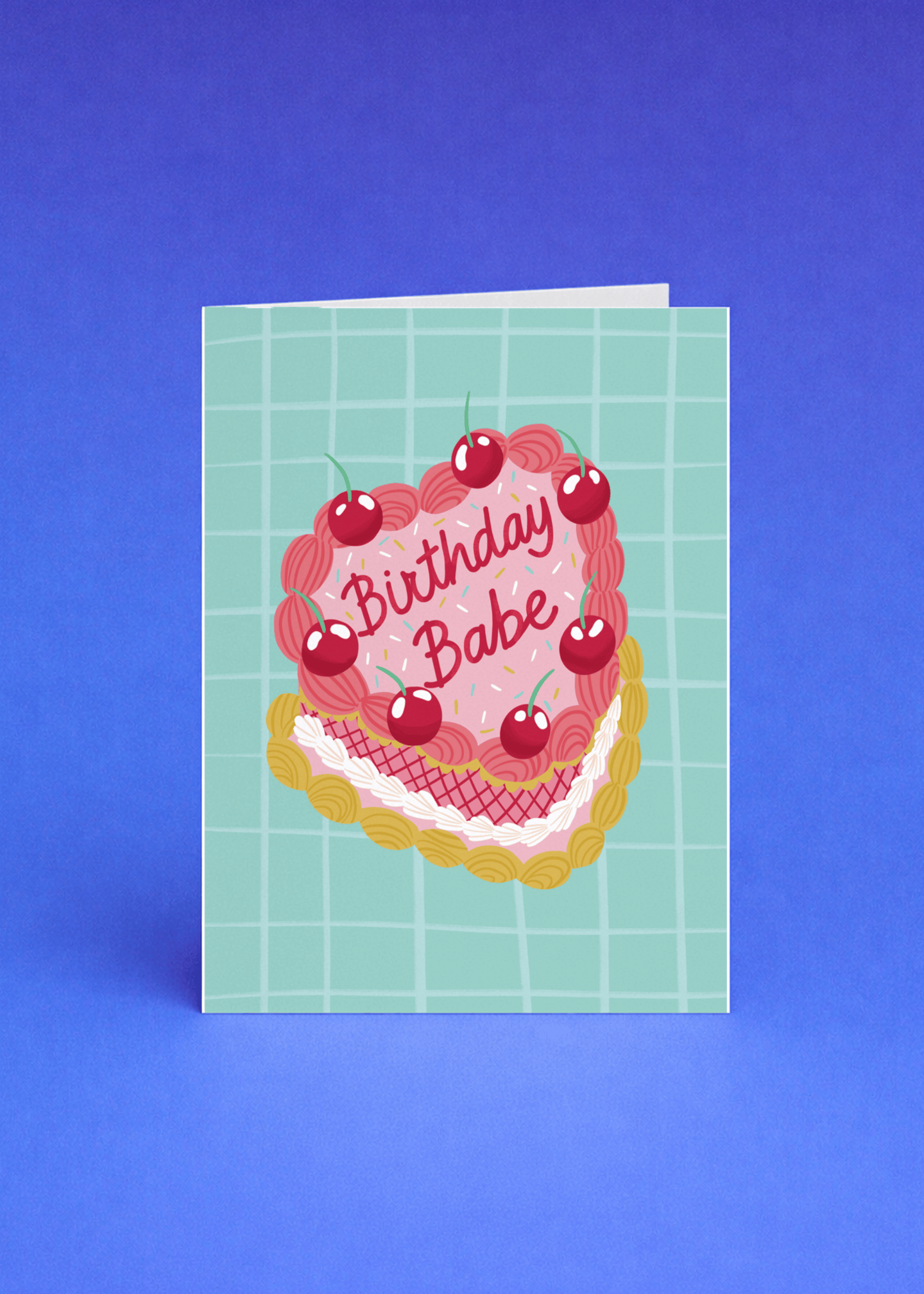 Birthday Babe Cake mockup 5