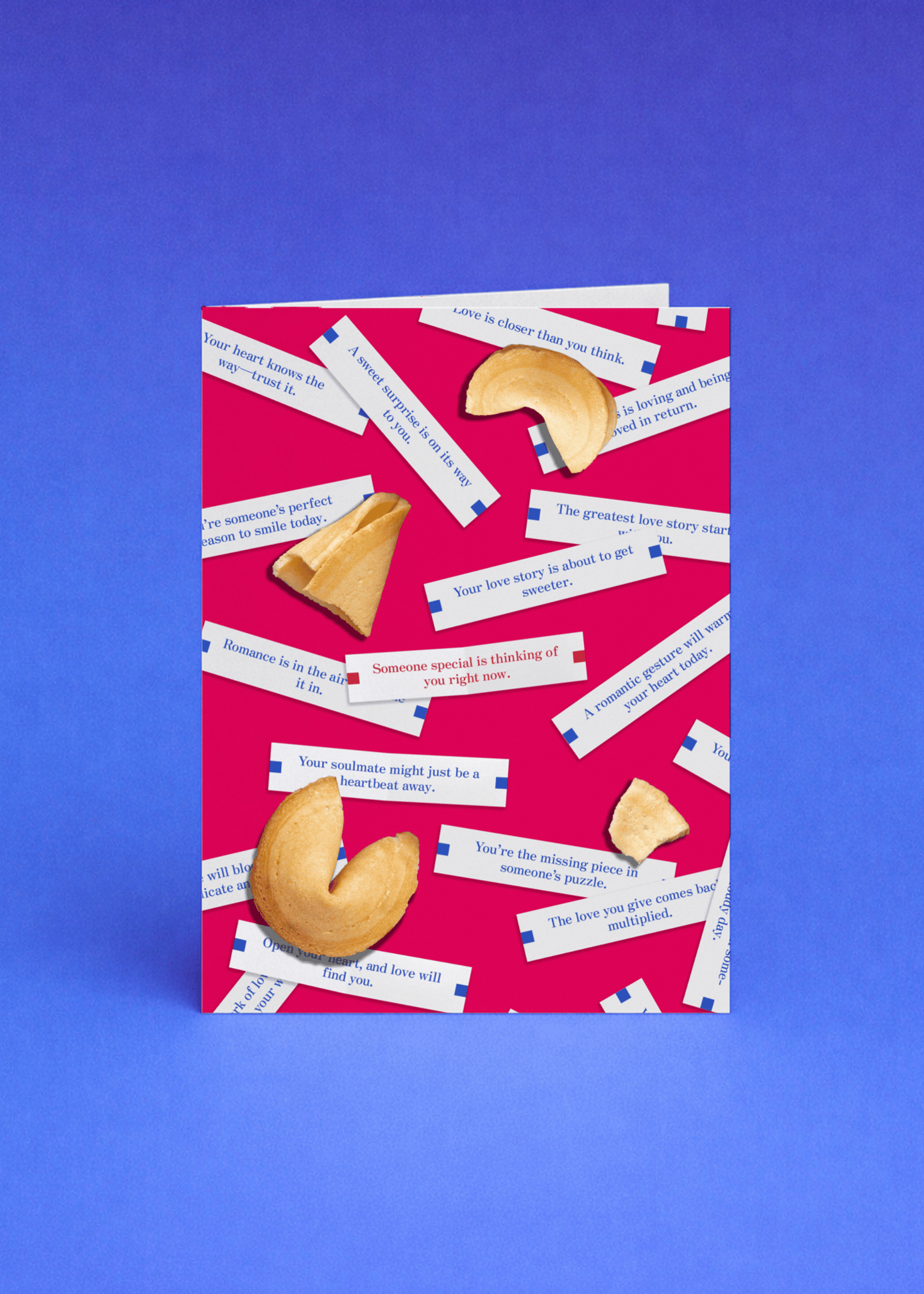 Fortune Cookie Love Card mockup 5