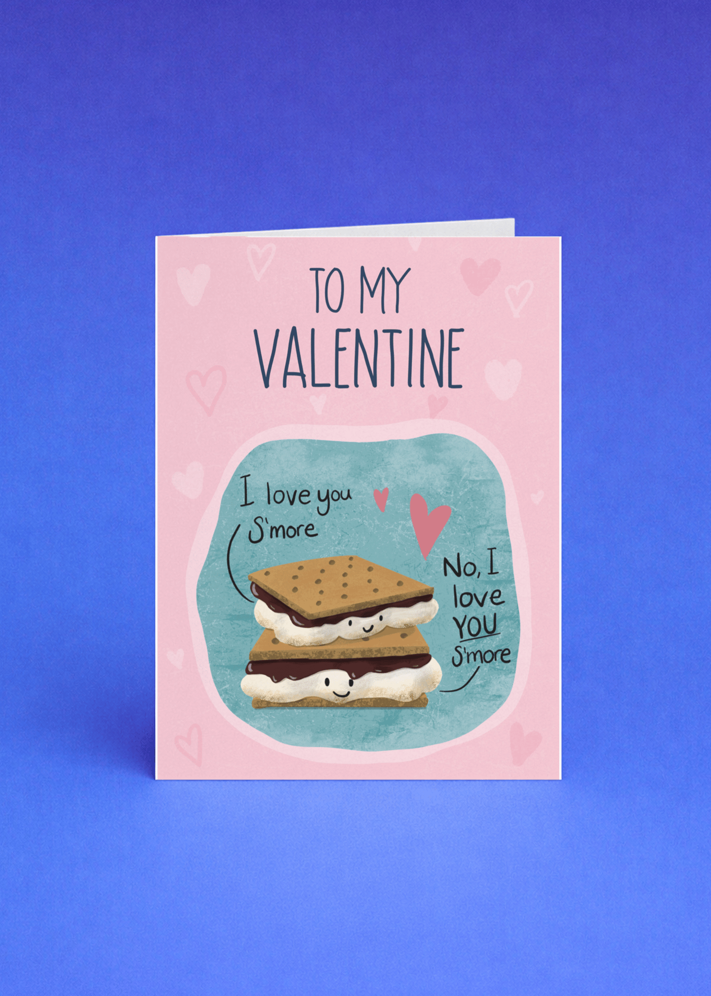 S'more Love Valentine's Card mockup 5