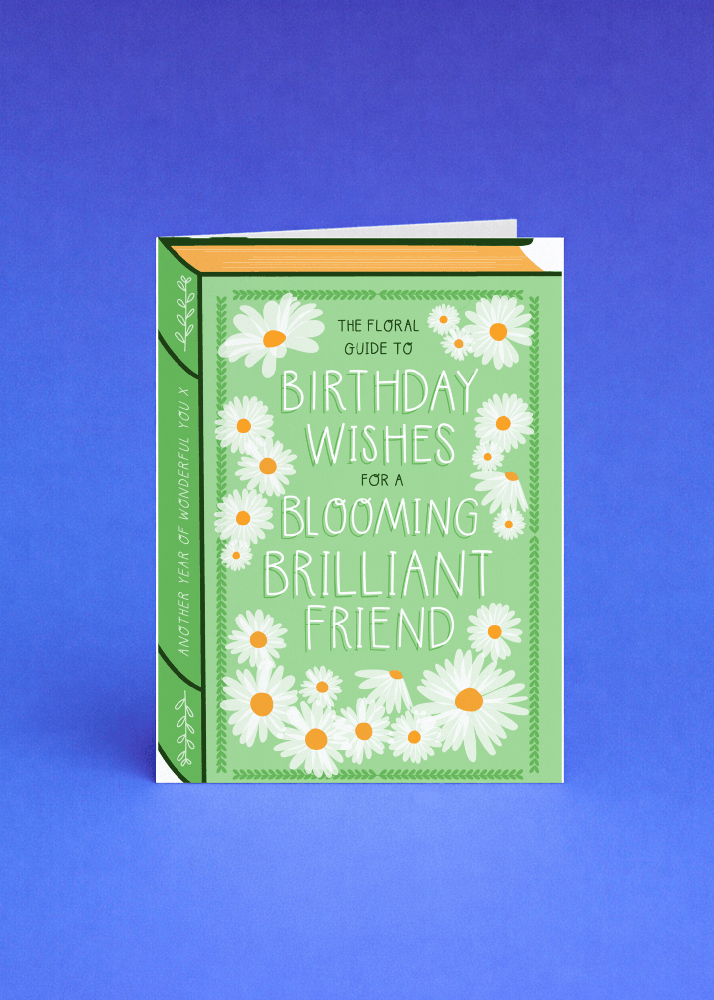 Birthday Wishes for a Blooming Brilliant Friend mockup 5