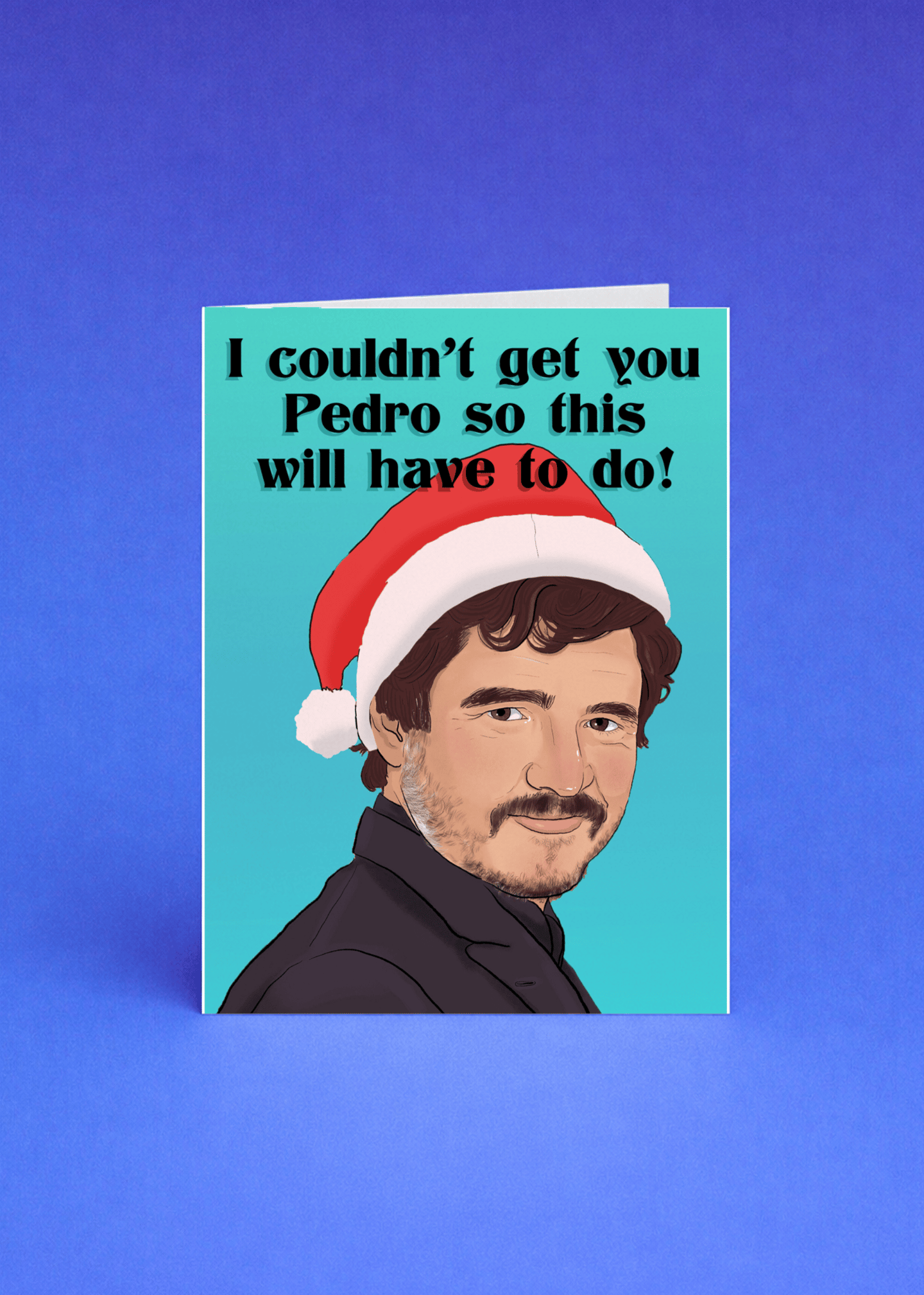 Pedro Pascal Christmas mockup 5
