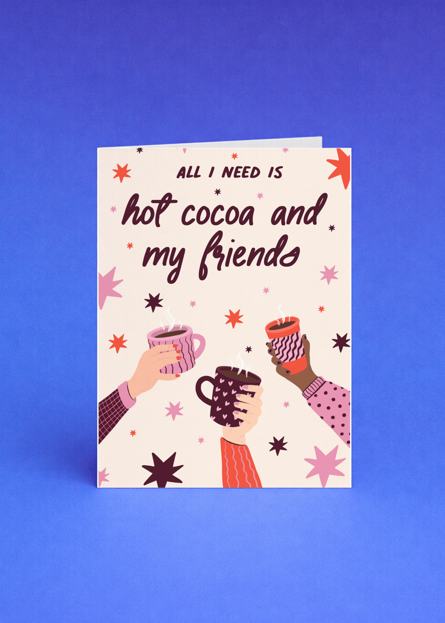 Hot Cocoa And My Friends mockup 5