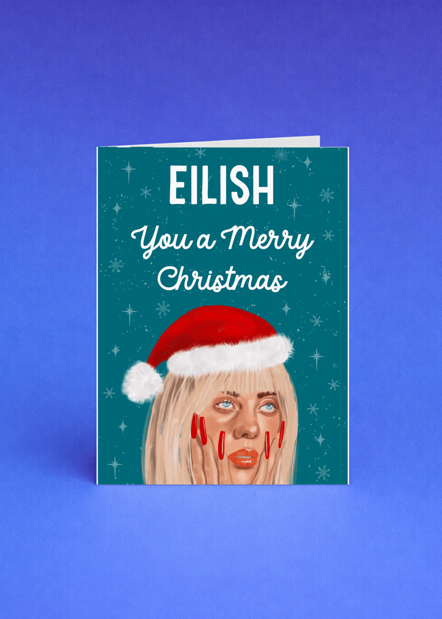 Eilish You a Merry Christmas mockup 5