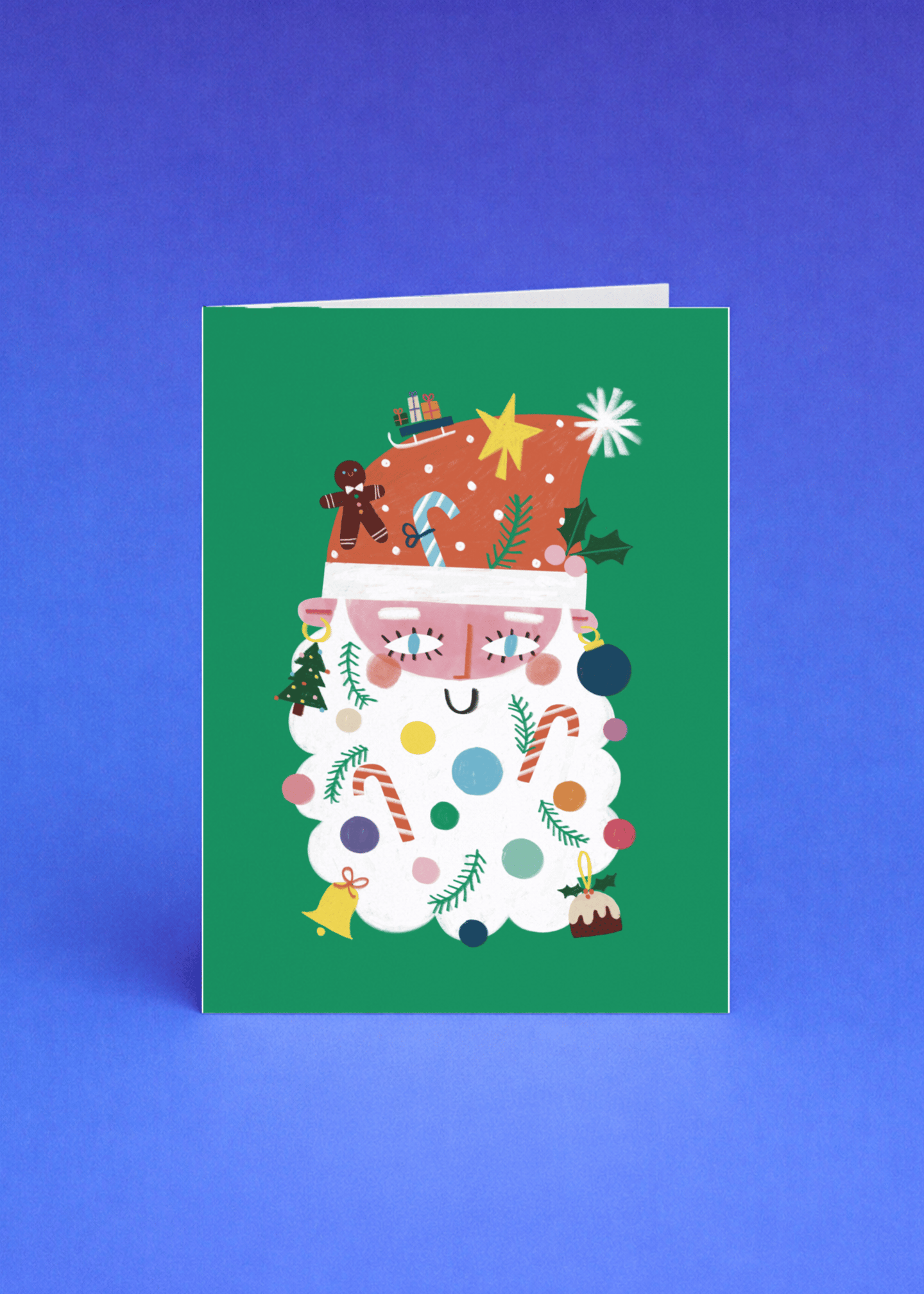 Festive Santa Beard mockup 5