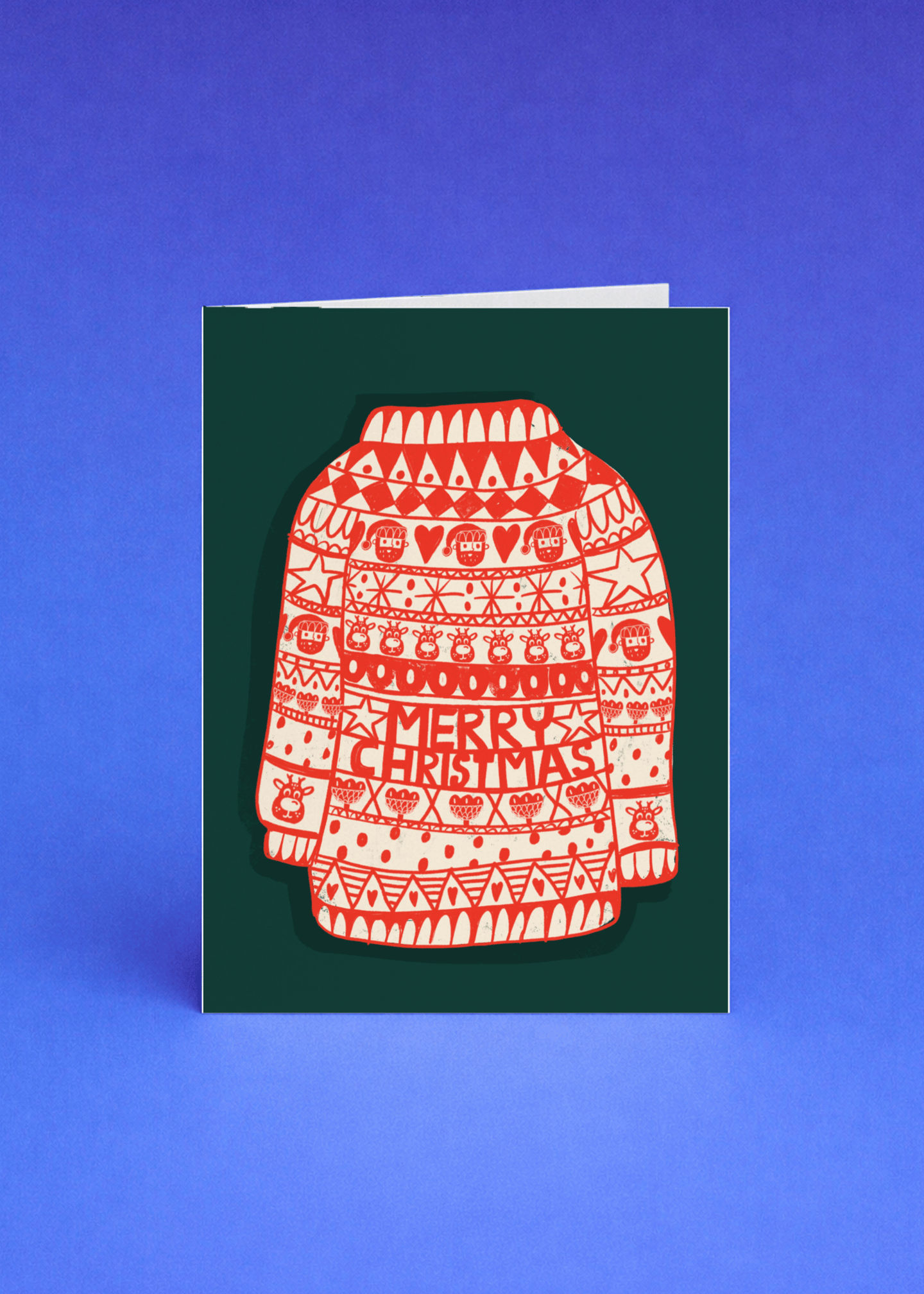Festive Christmas Sweater mockup 5