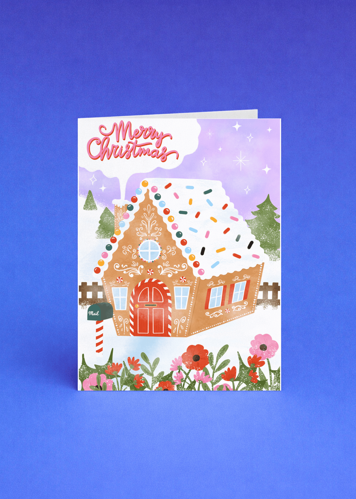 Gingerbread Christmas House mockup 5