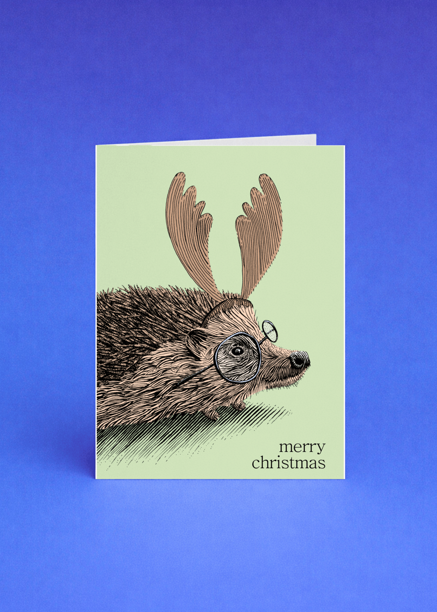 Holiday Hedgehog Christmas mockup 5