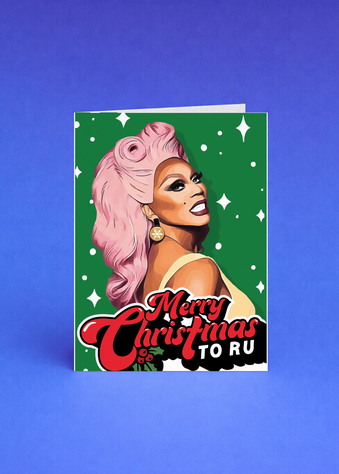 RuPaul Christmas mockup 5