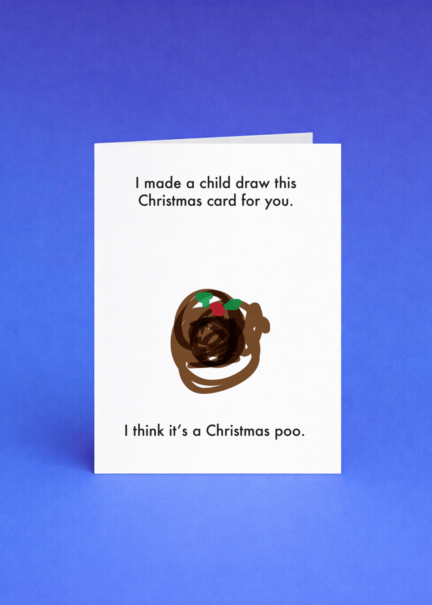 Child's Christmas Poo mockup 5