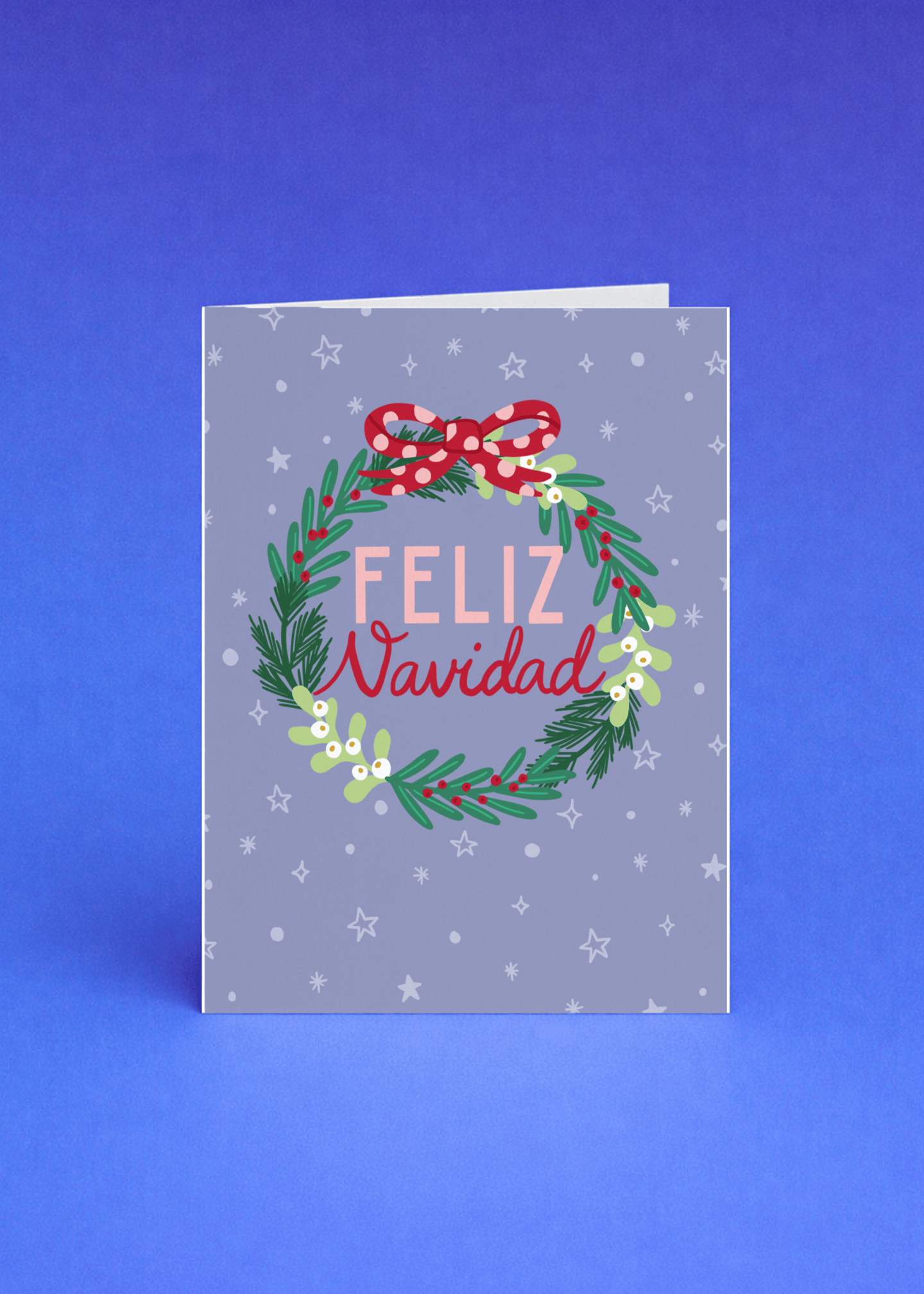 Holiday Wreath Greetings mockup 5