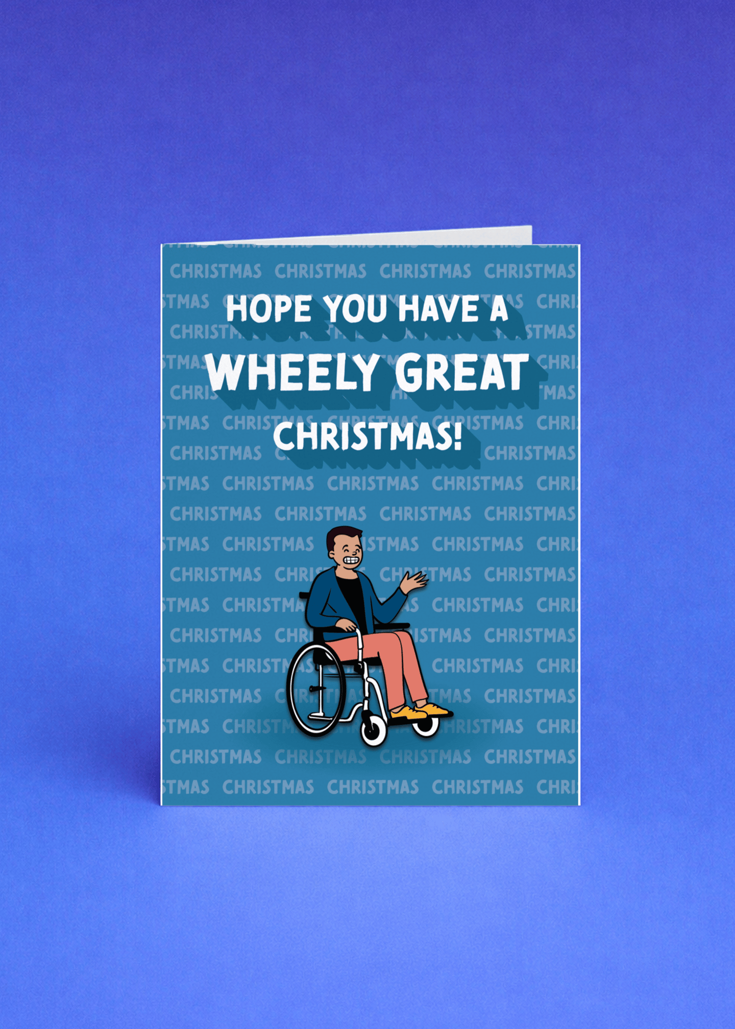 Blue Wheely Christmas Cheer mockup 5