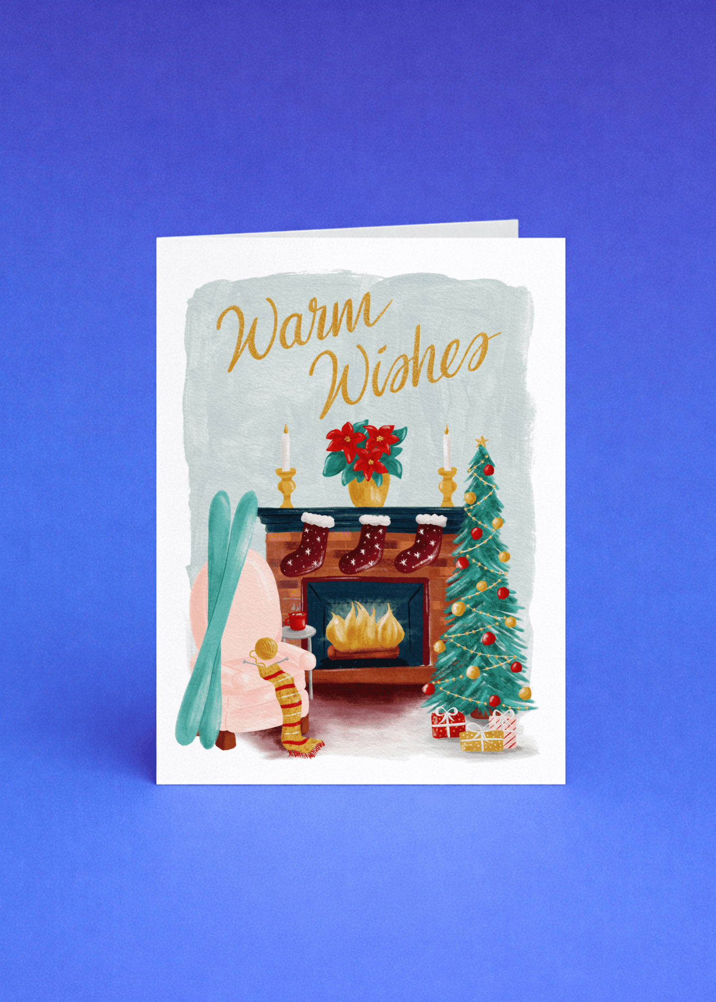 Warm Wishes by the Fireside mockup 5