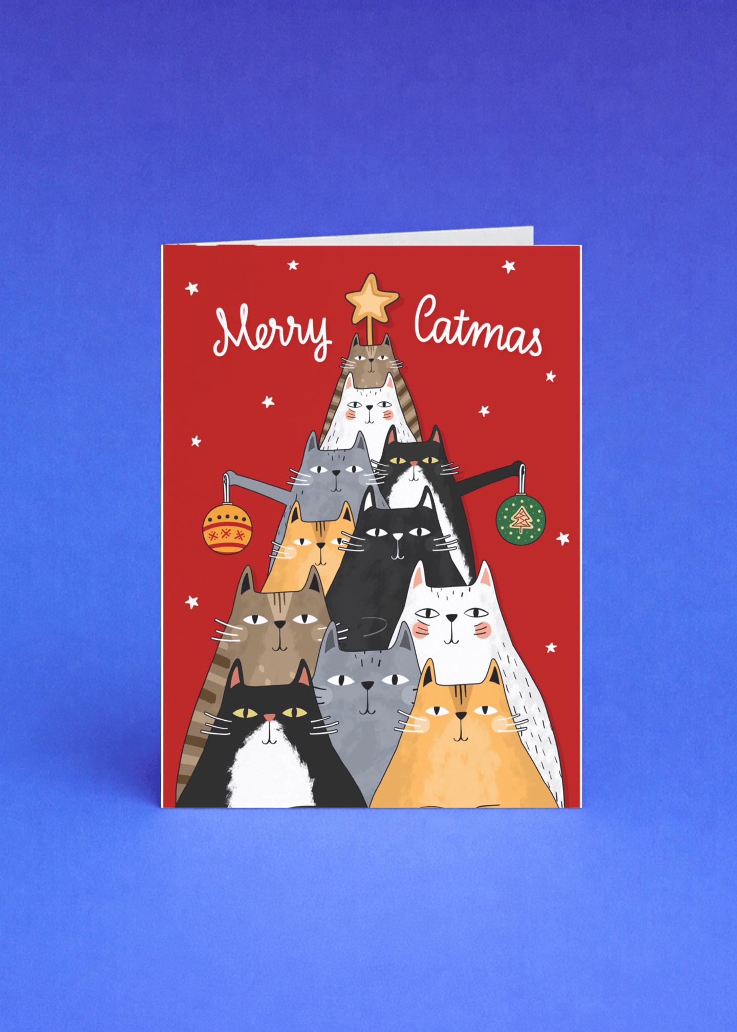 Merry Catmas mockup 5