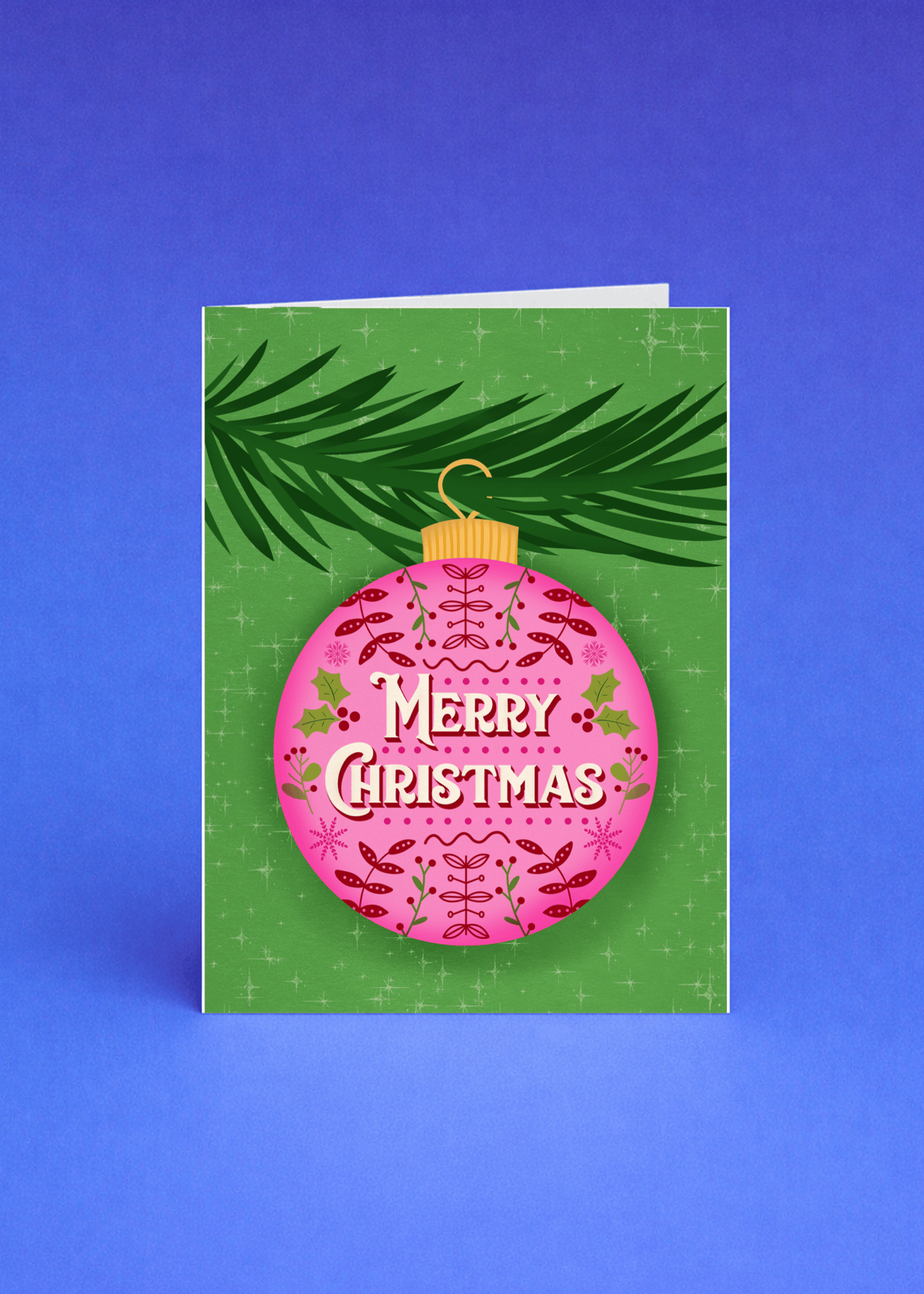 Festive Ornament Greetings mockup 5