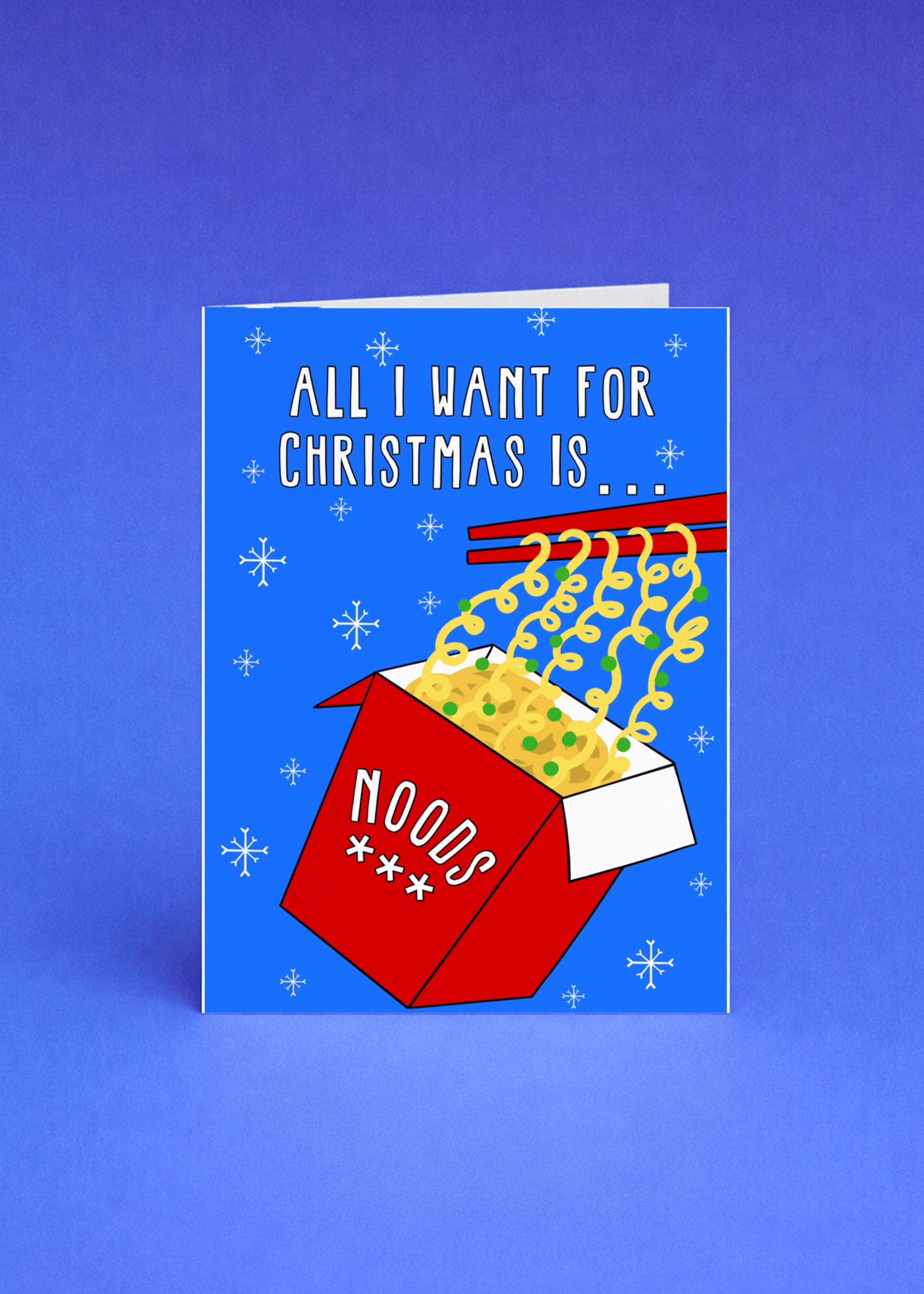 All I Want for Christmas Is Noods mockup 5