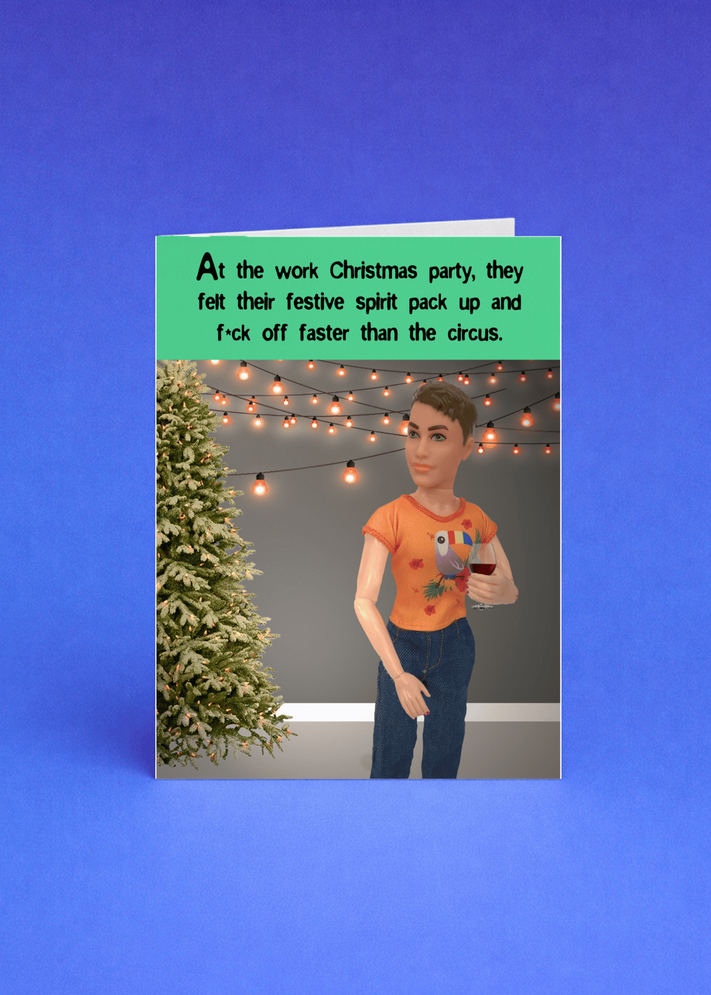Festive Spirit Faster Than The Circus mockup 5