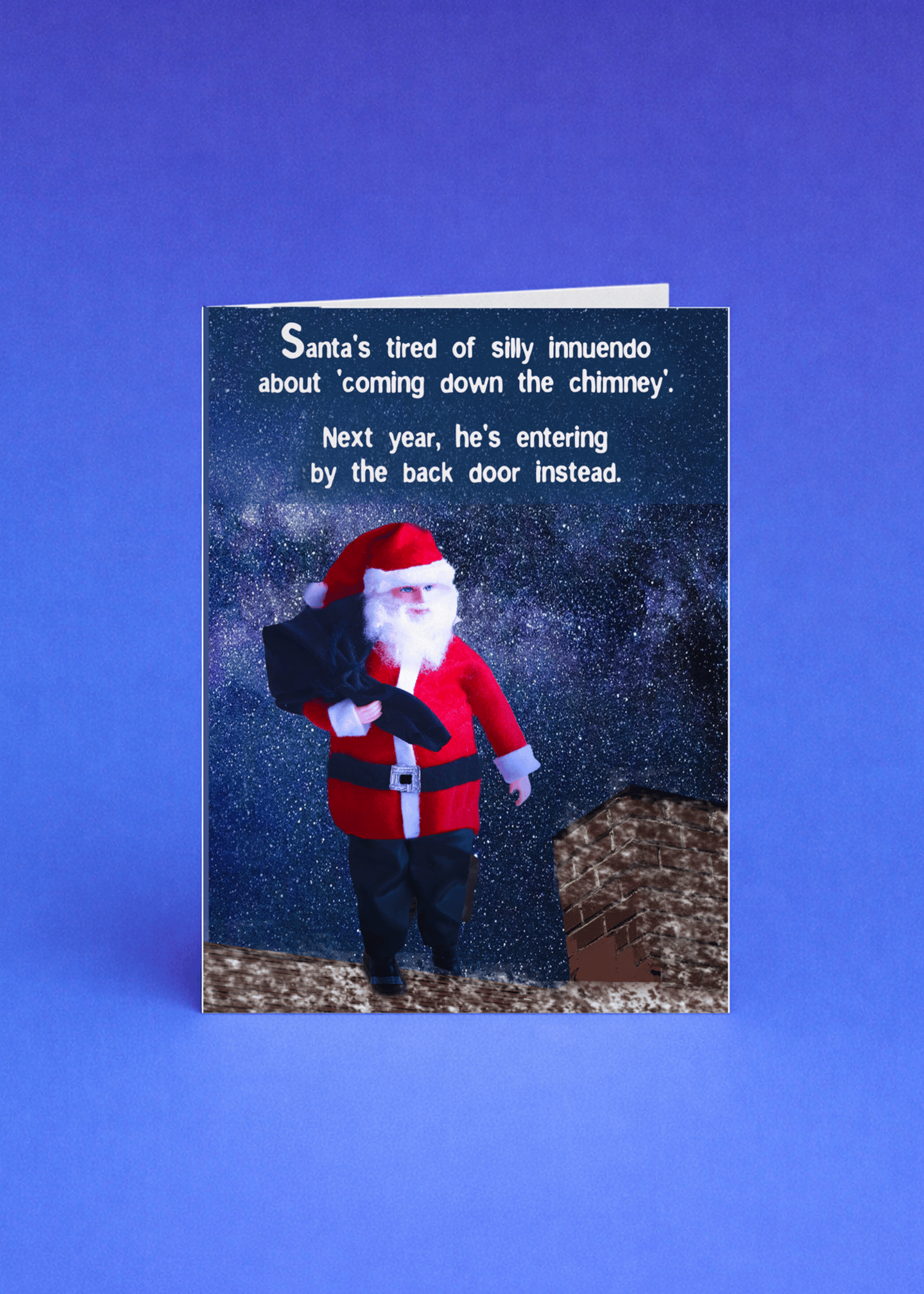 Santa Entering By The Backdoor Next Year mockup 5