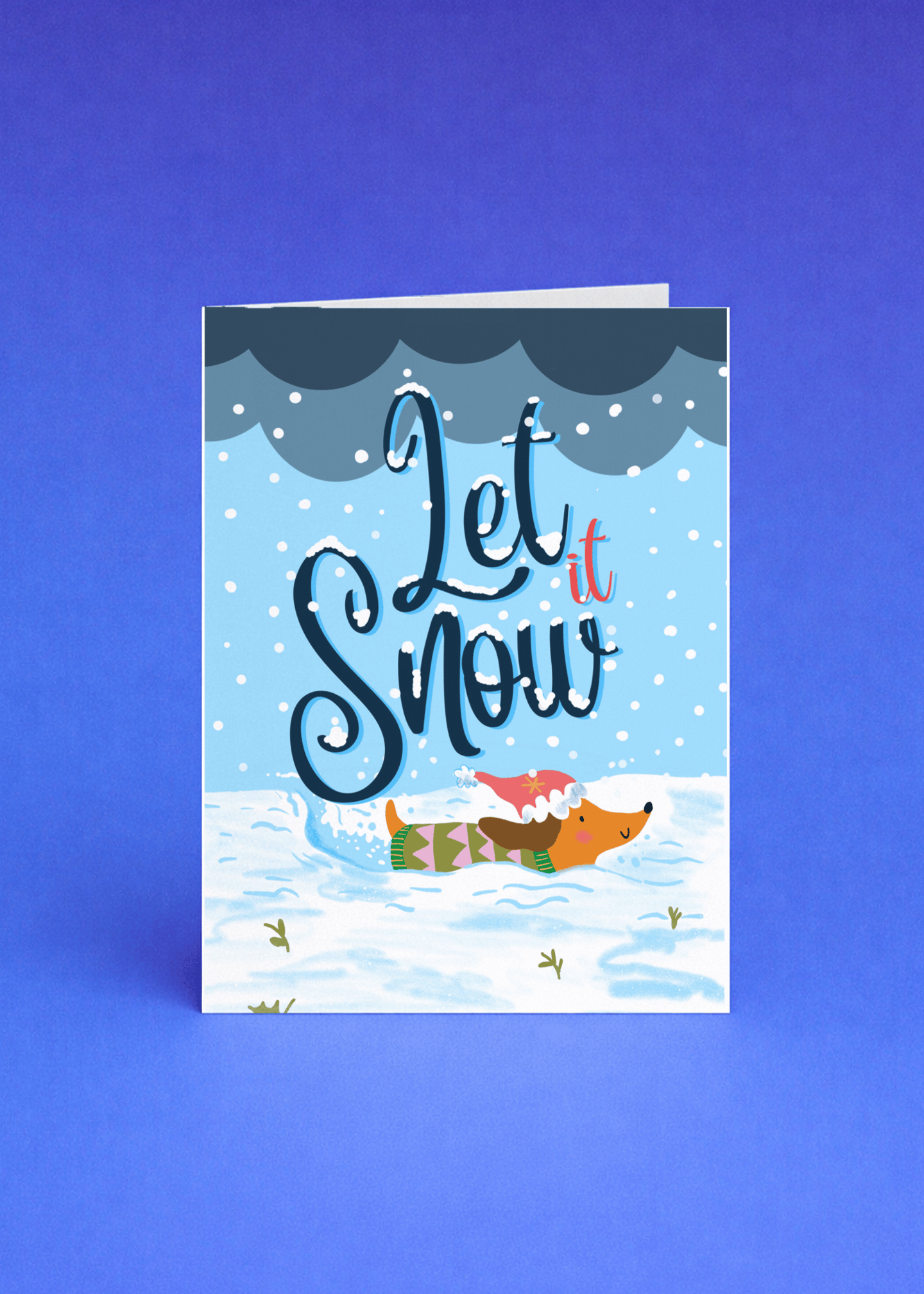 Let It Winter Snow mockup 4