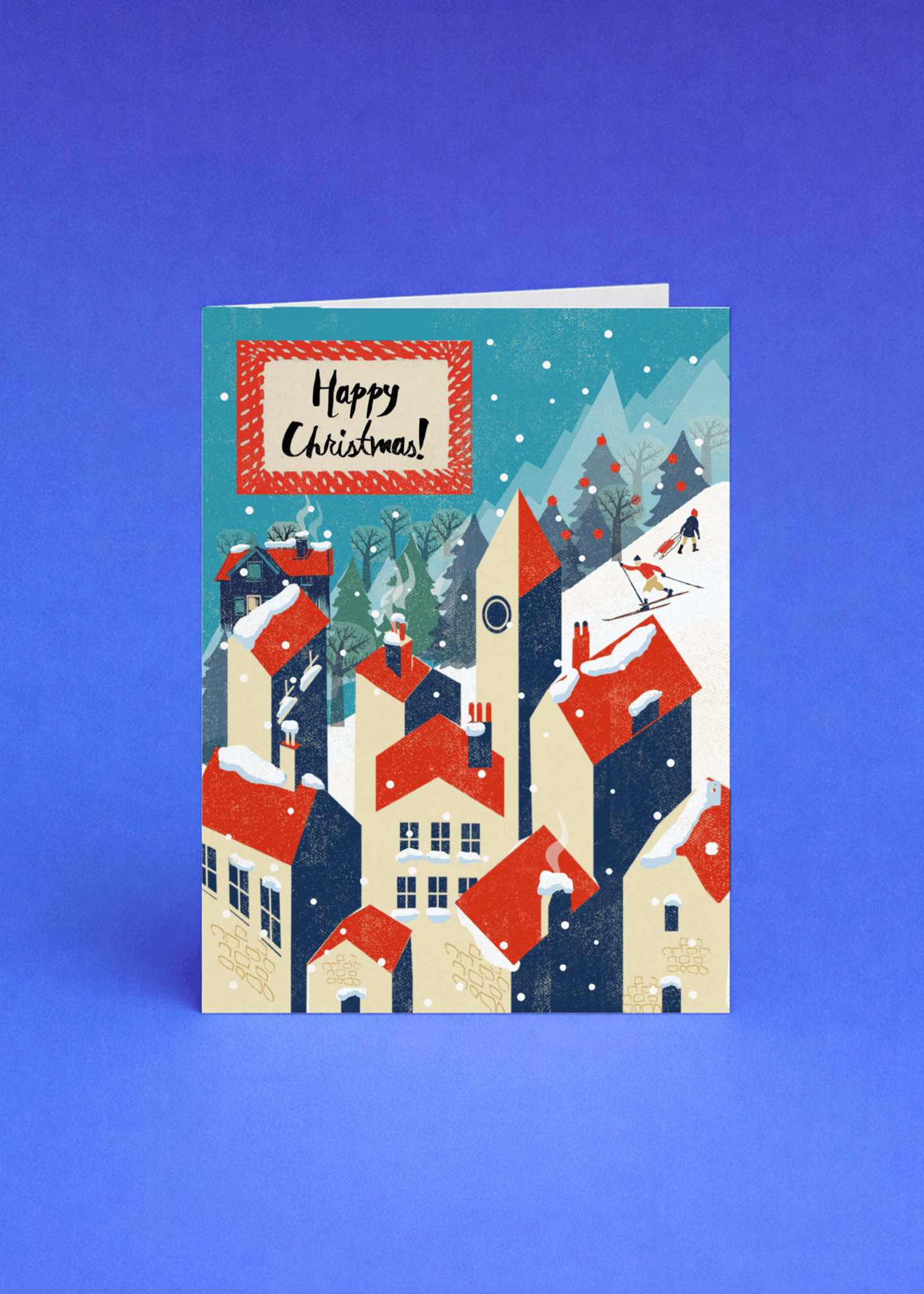 Winter Village Christmas mockup 5