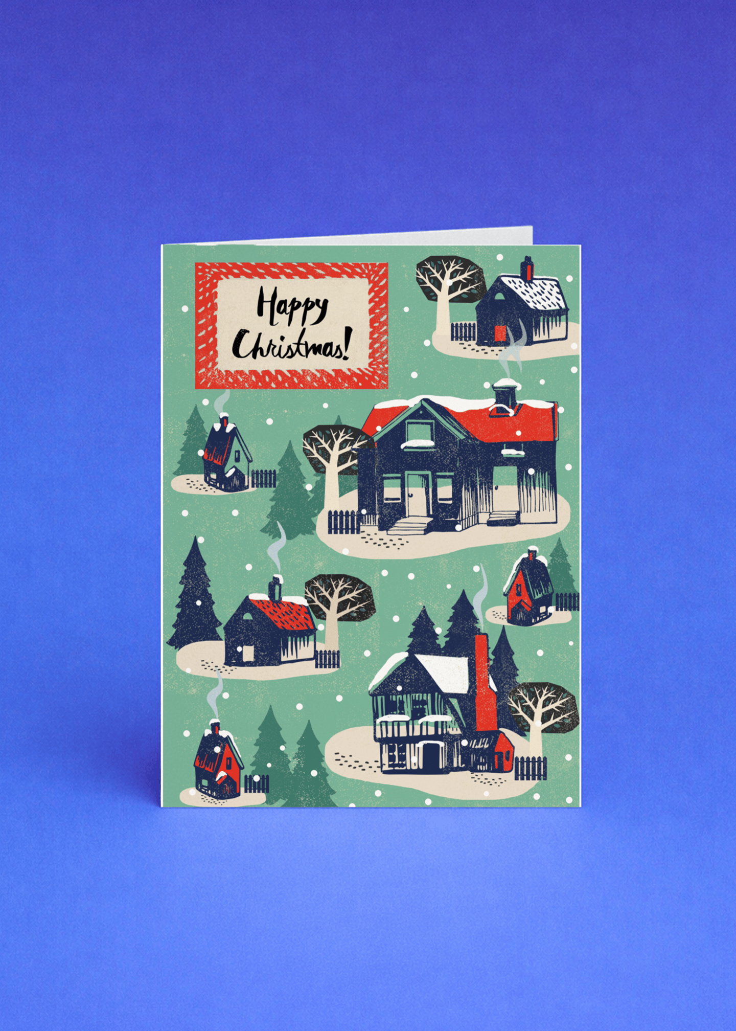 Winter Village Houses mockup 5