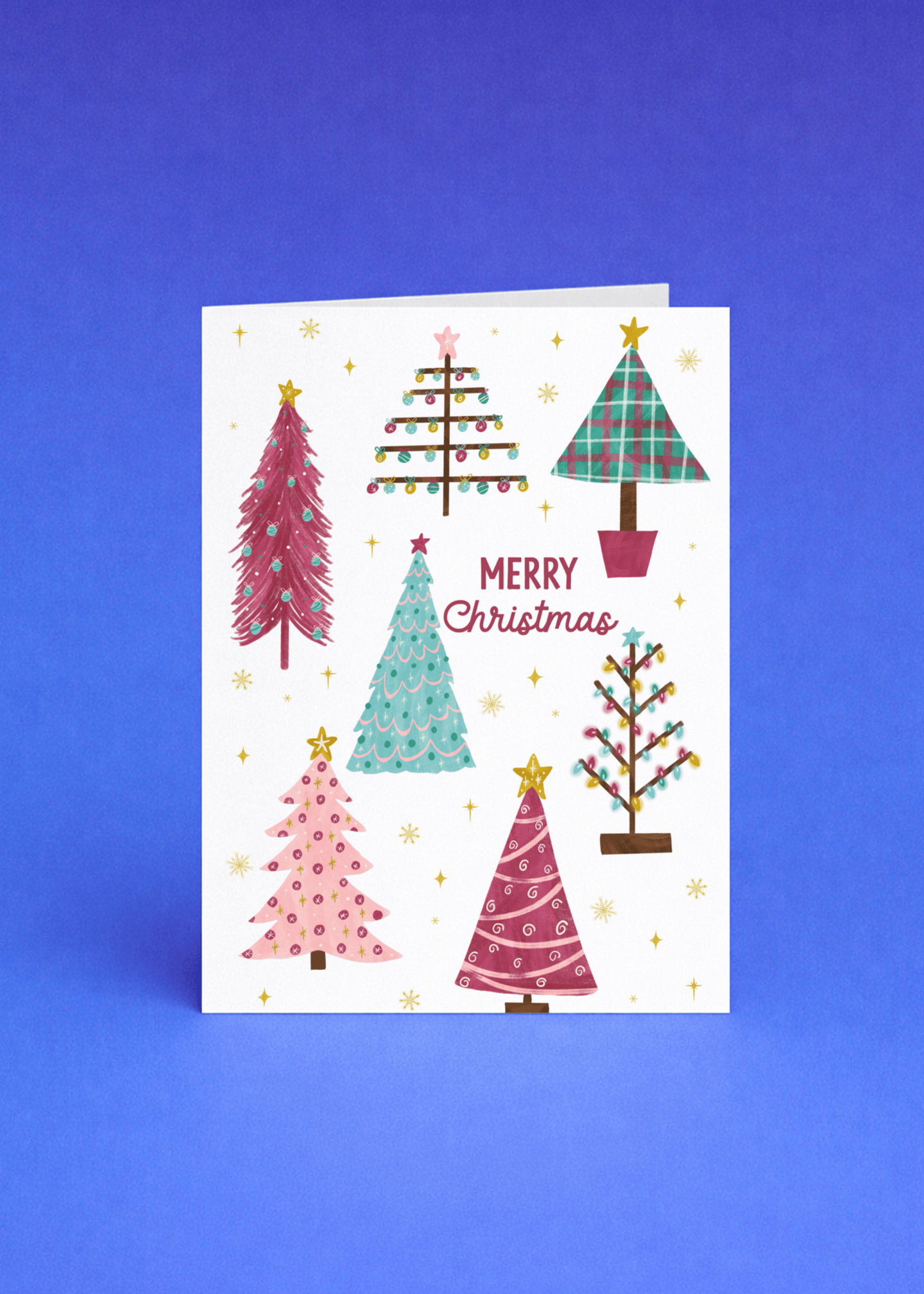 Whimsical Christmas Trees mockup 5