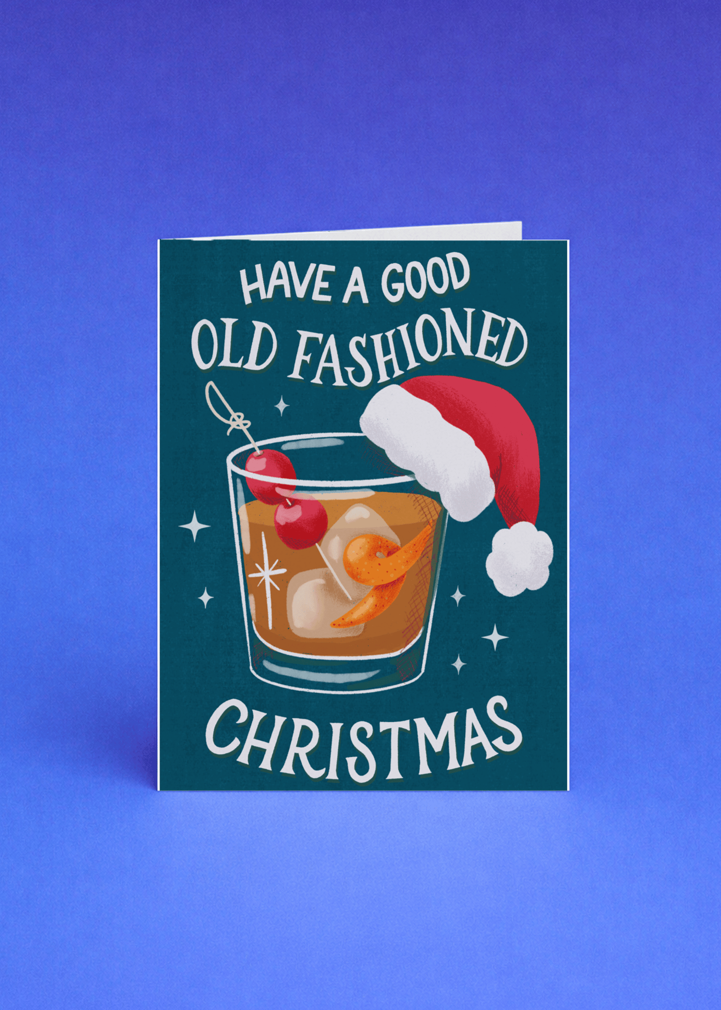Old Fashioned Christmas Cocktail mockup 5