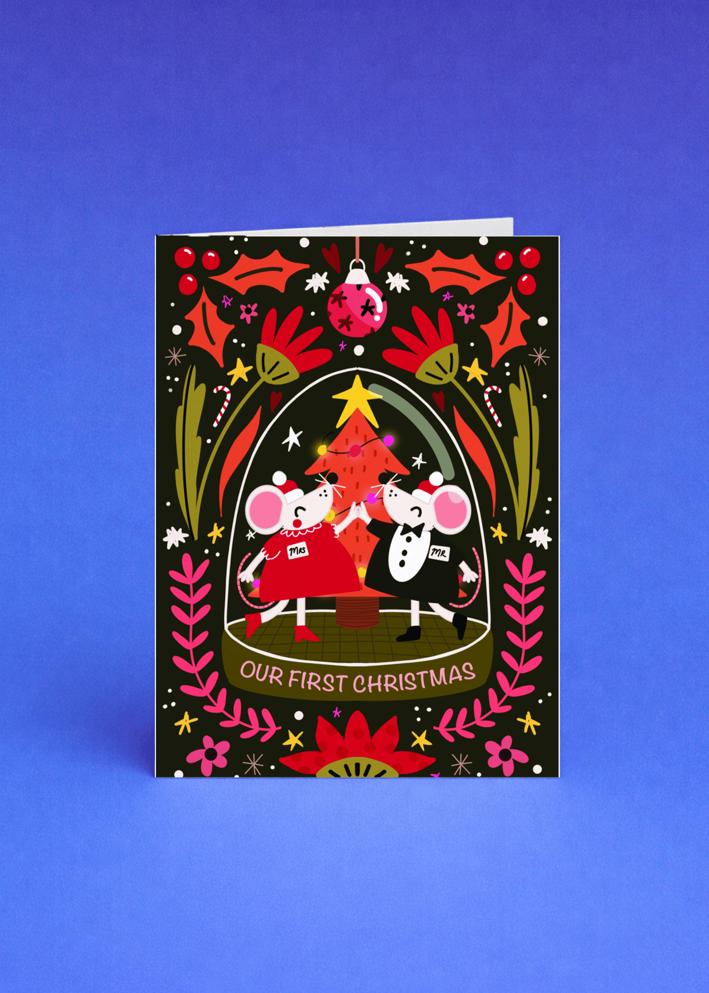 Our First Christmas mockup 5