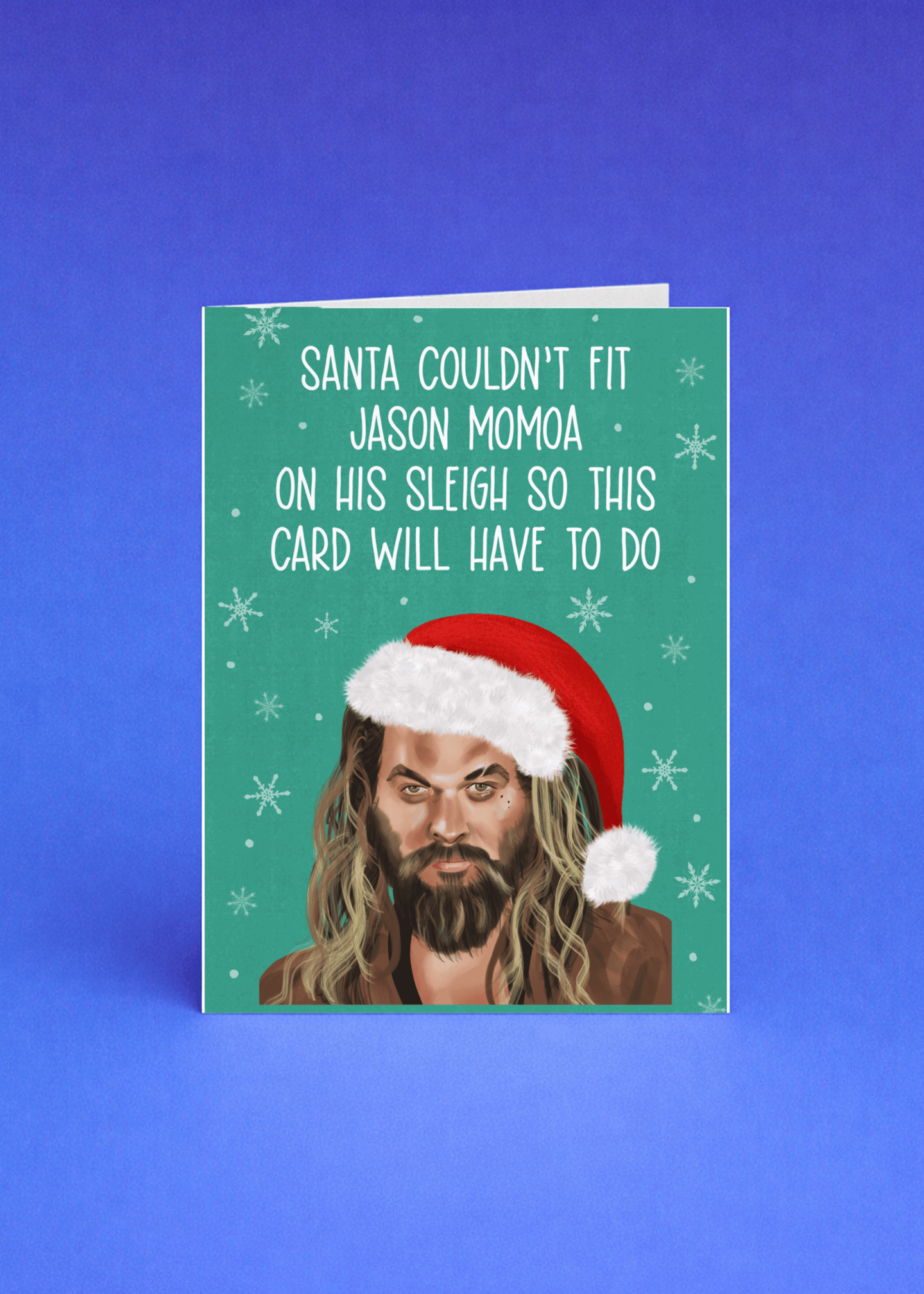 Santa's Jason Momoa Surprise mockup 5
