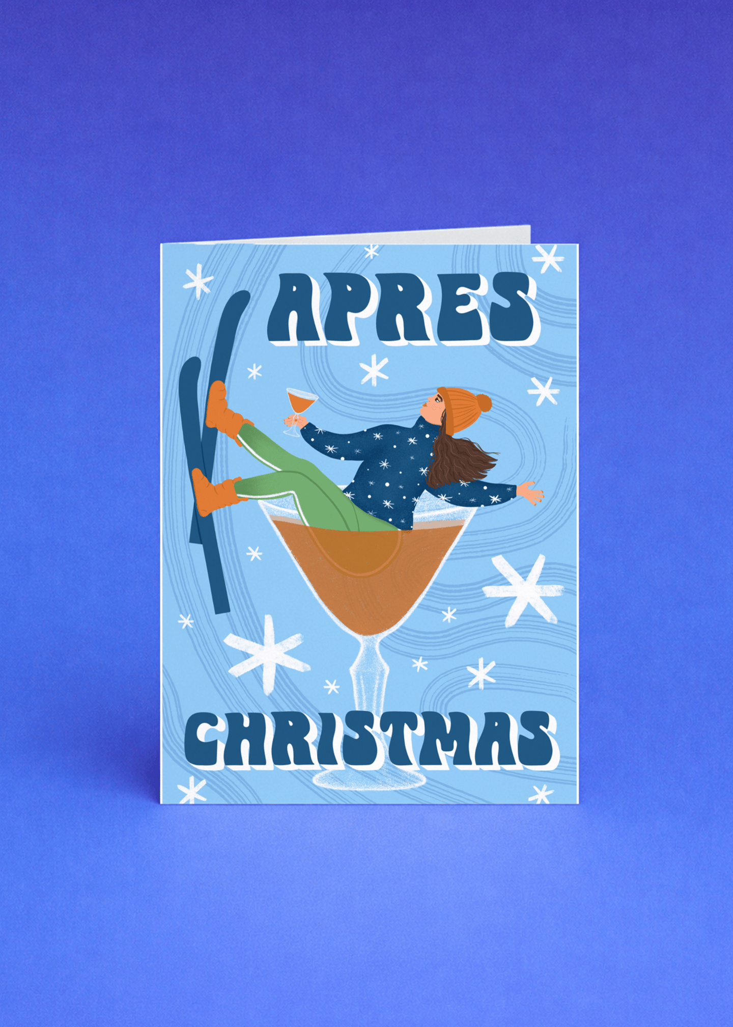 Apres Christmas Ski Cocktail mockup 4
