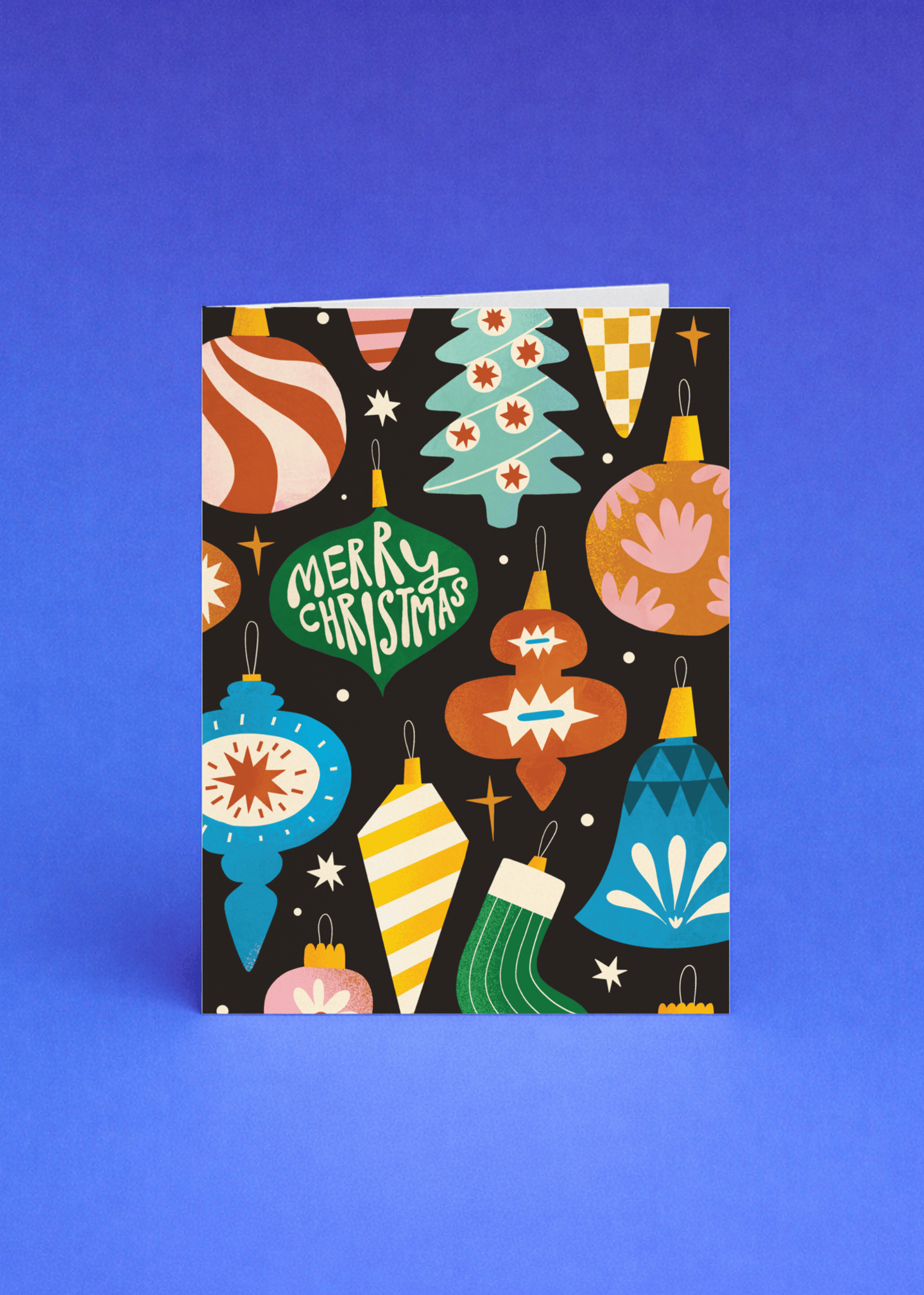 Merry Christmas Ornaments mockup 5